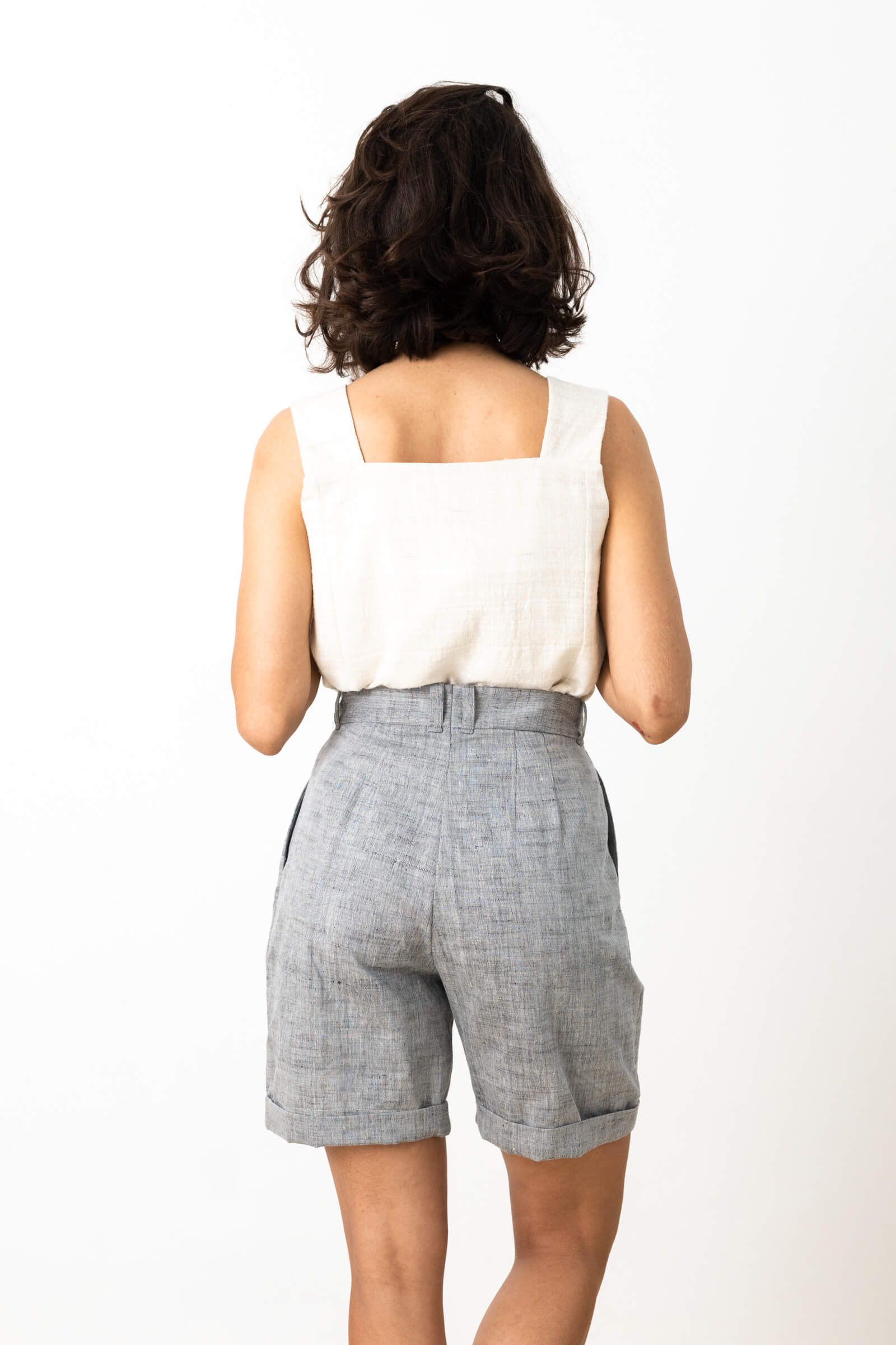 Cotton Shorts Dosti Light Grey