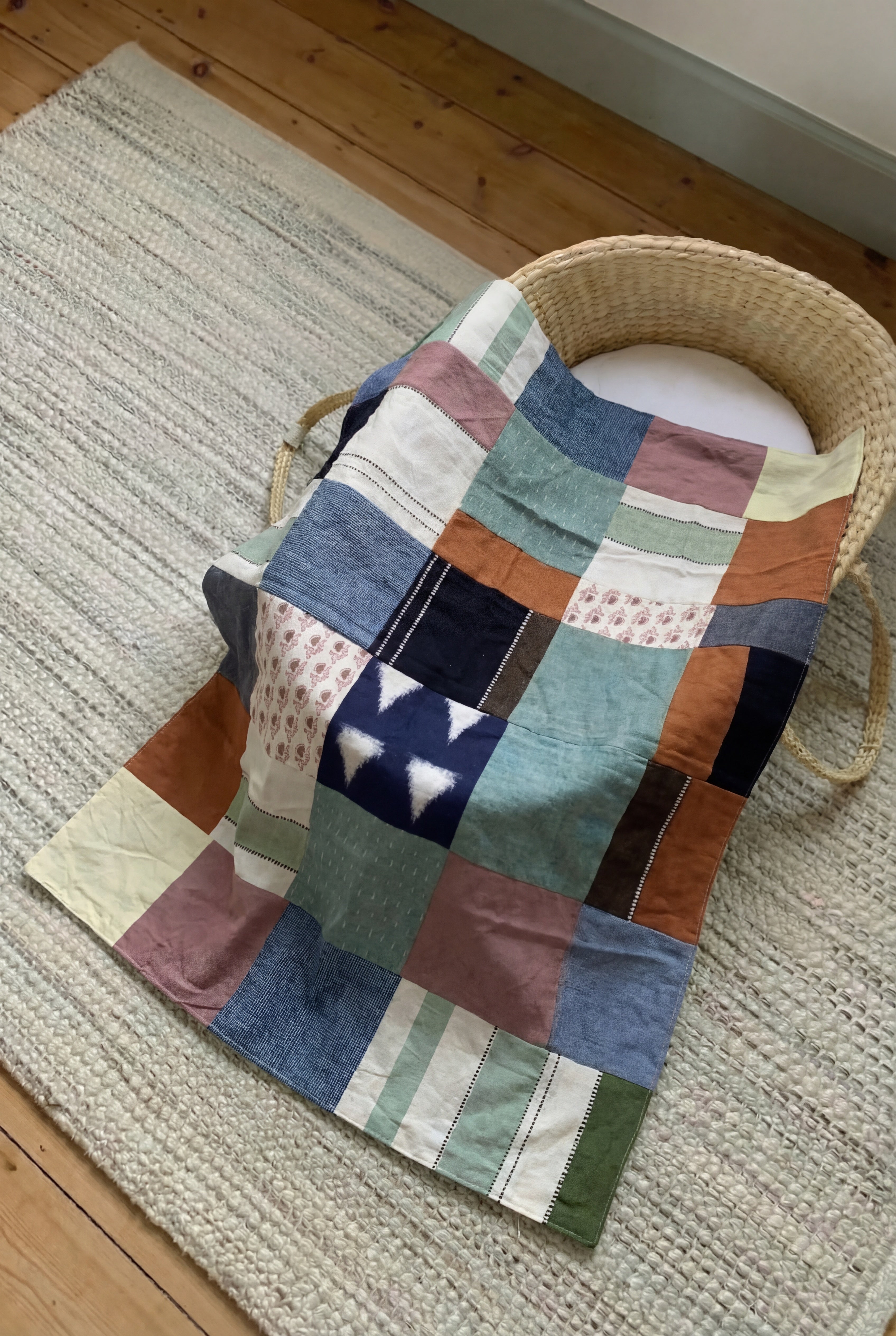 Patchwork Baby Blanket/Wall Hanging Kambal Colorful