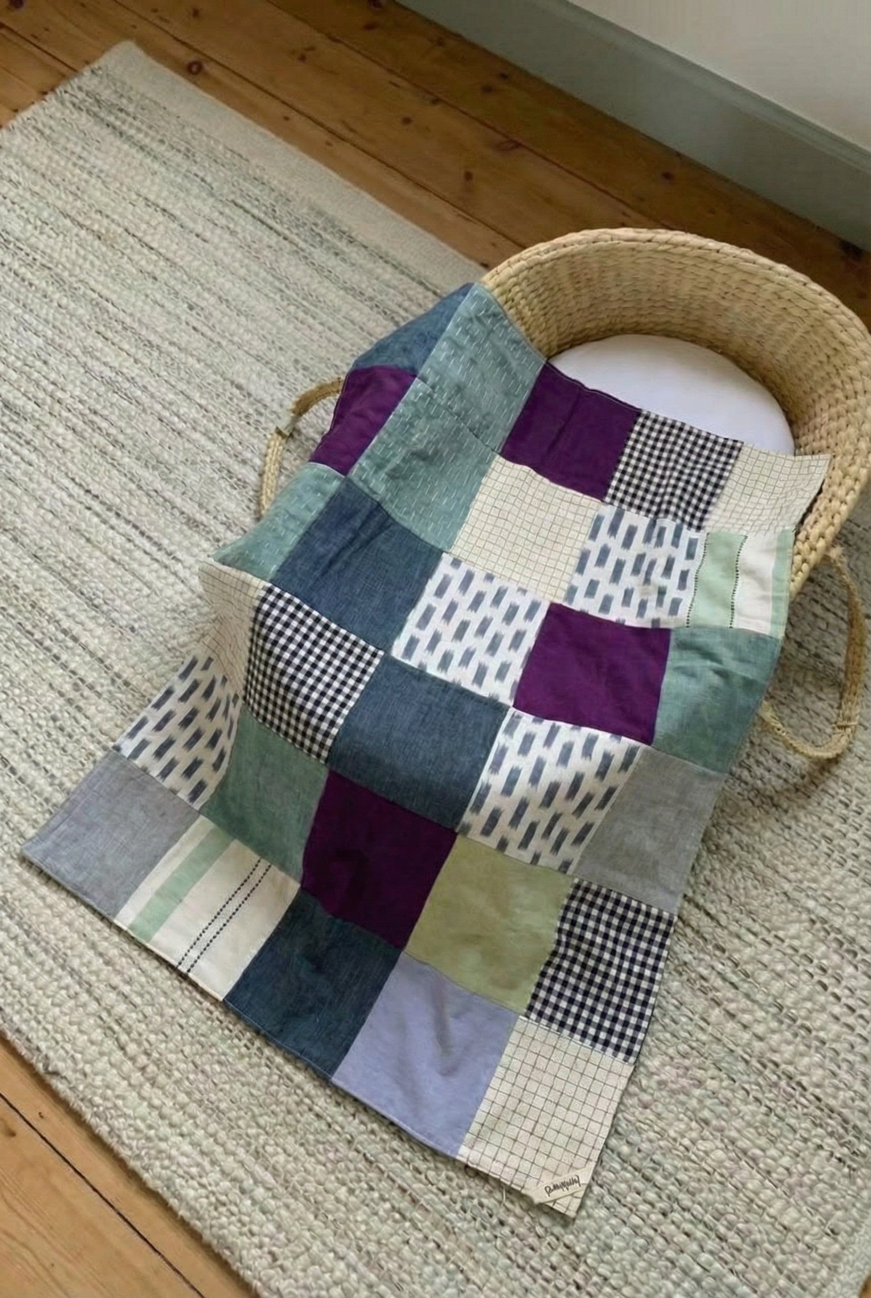 Patchwork Baby Blanket/Wall Hanging Kambal Colorful