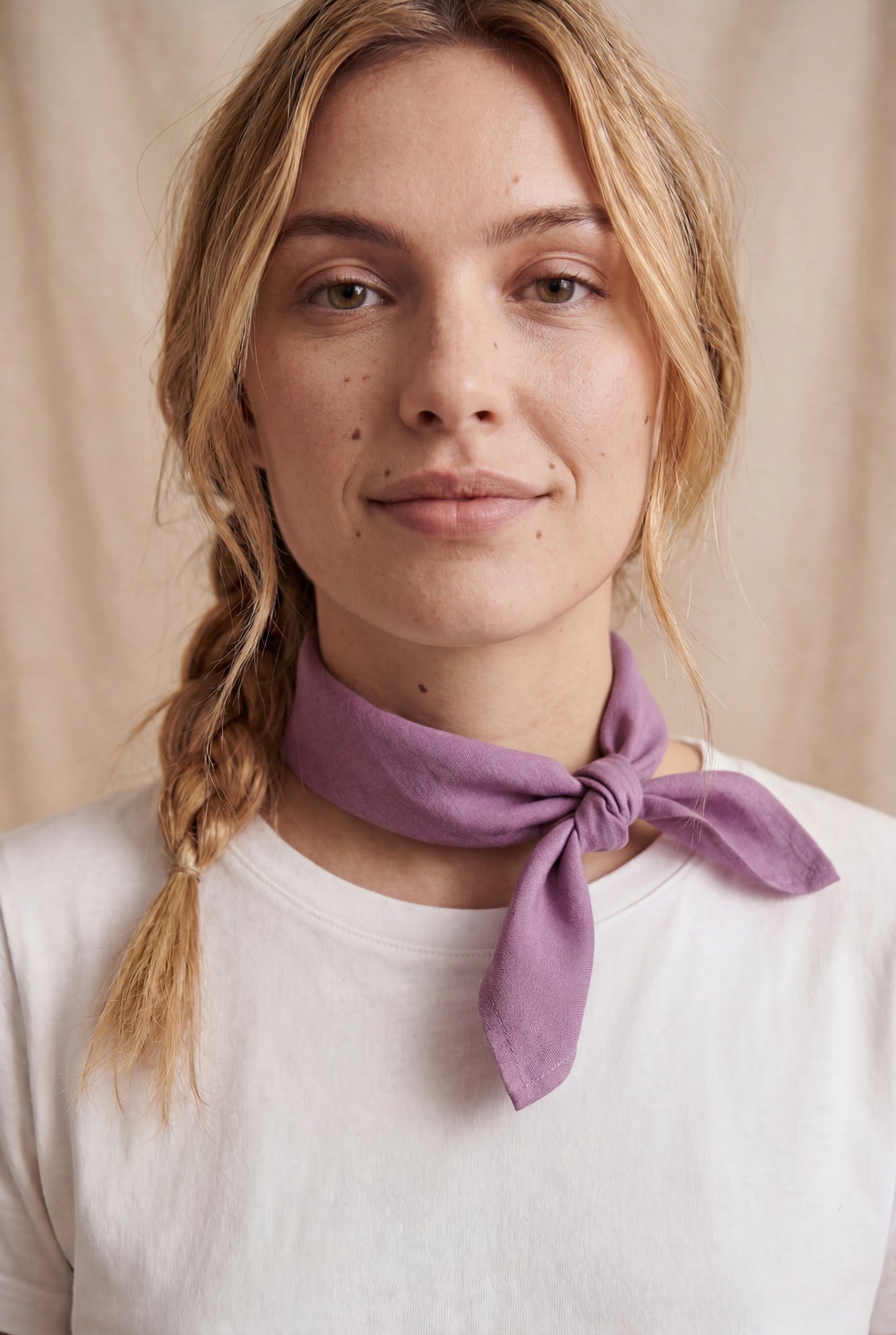 Modal Bandana Dupatti Flieder