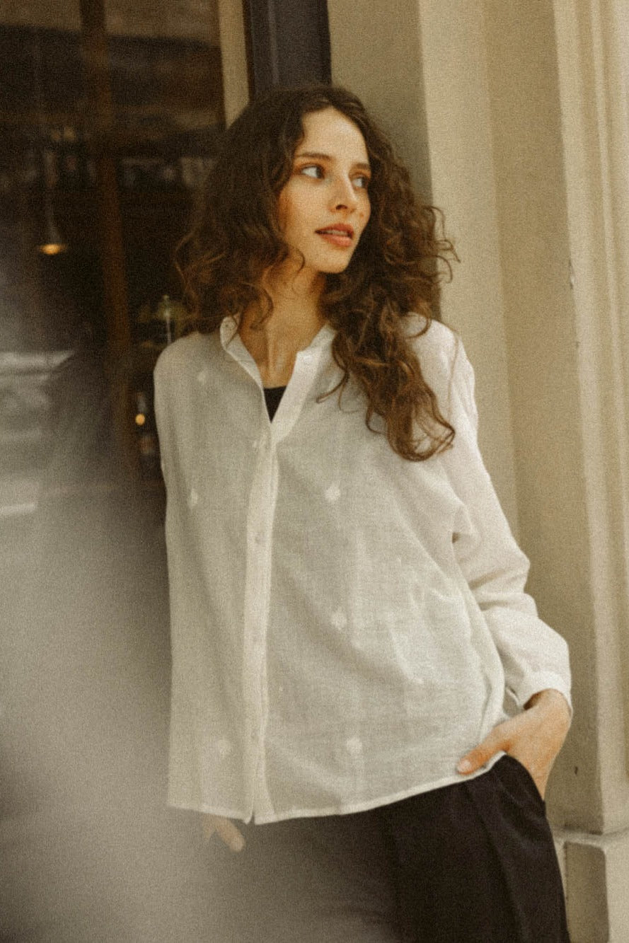 Bio-Baumwoll Bluse Hawali Bhuti