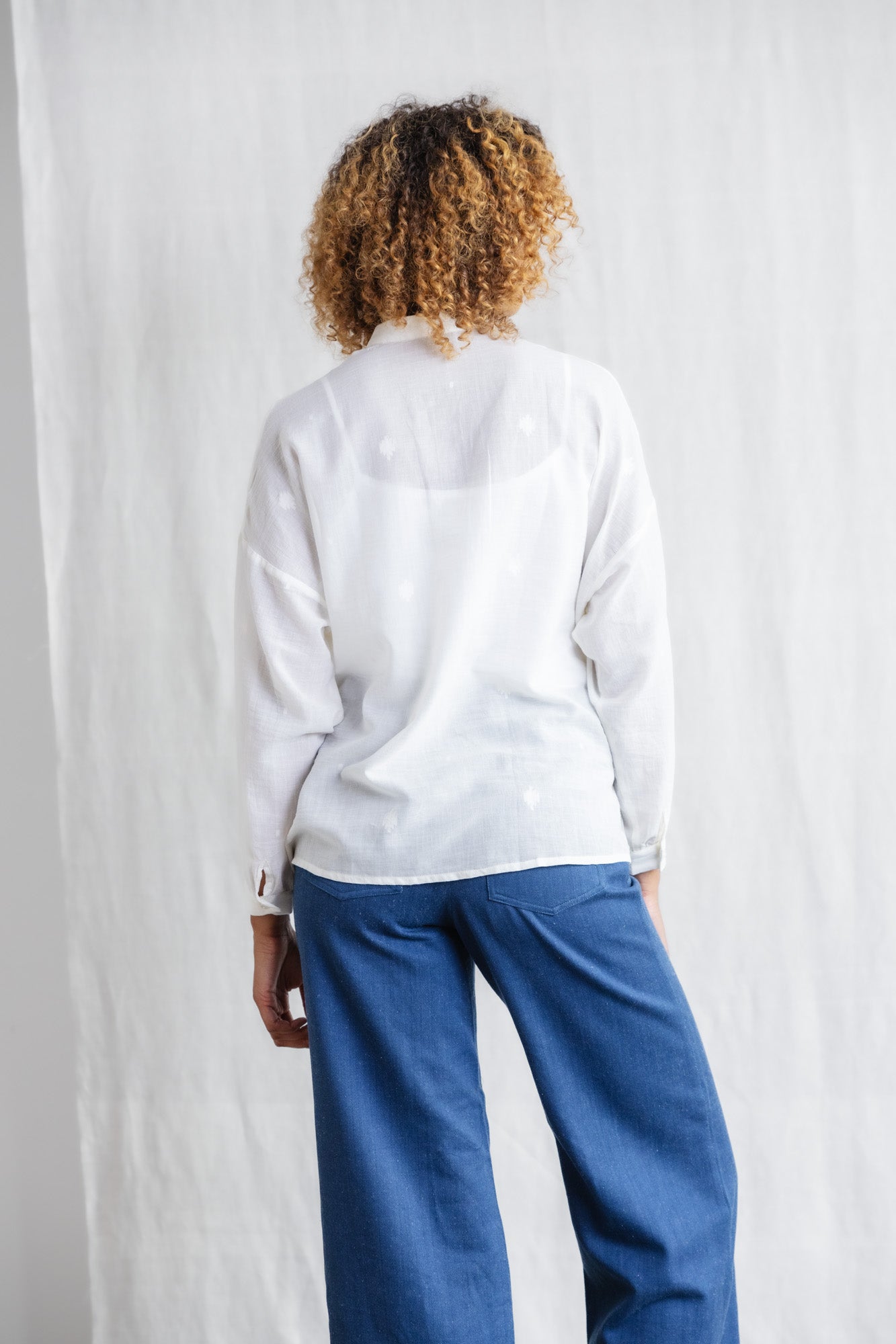 Bio-Baumwoll Bluse Hawali Bhuti