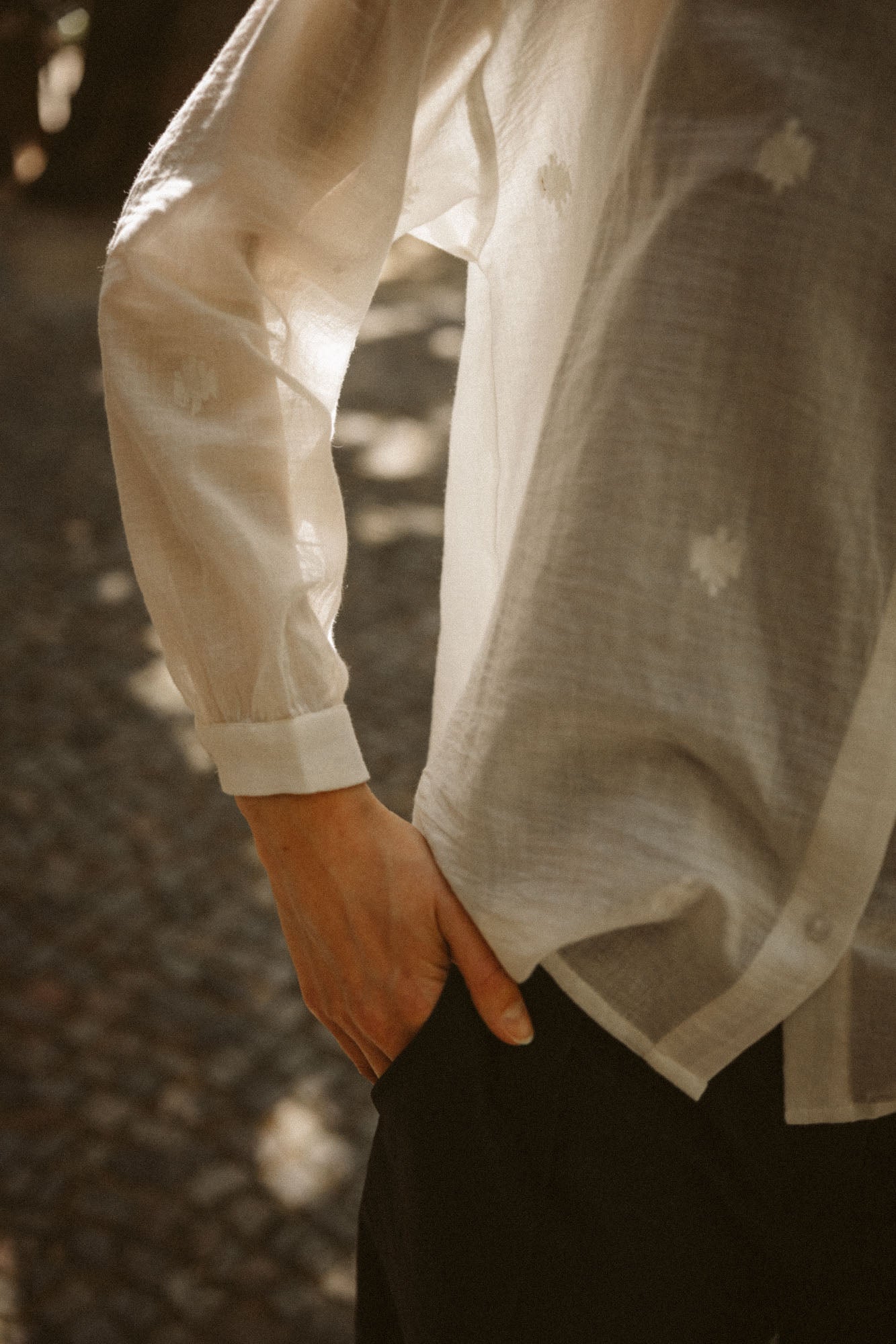 Bio-Baumwoll Bluse Hawali Bhuti