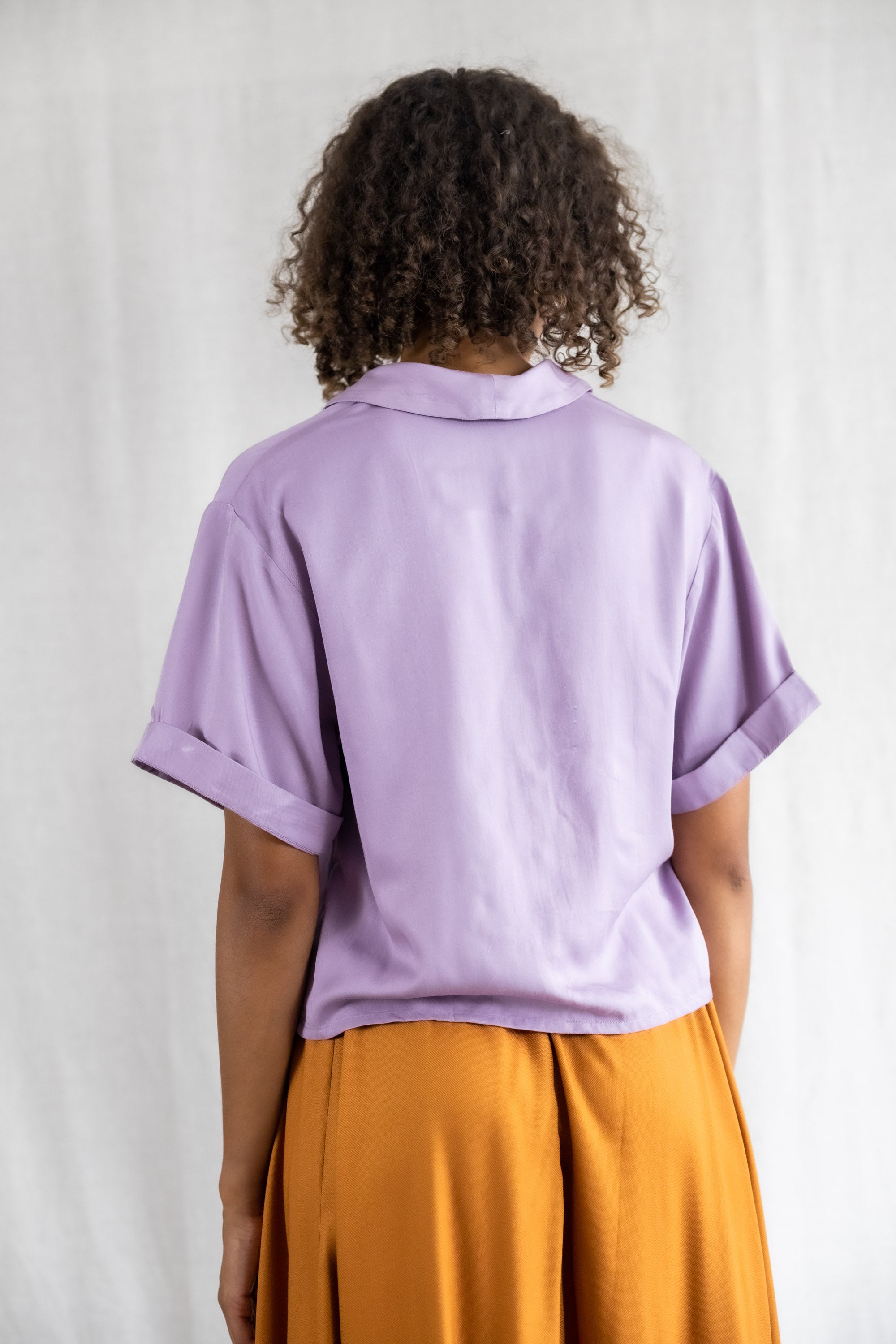 Modal blouse Avani lilac