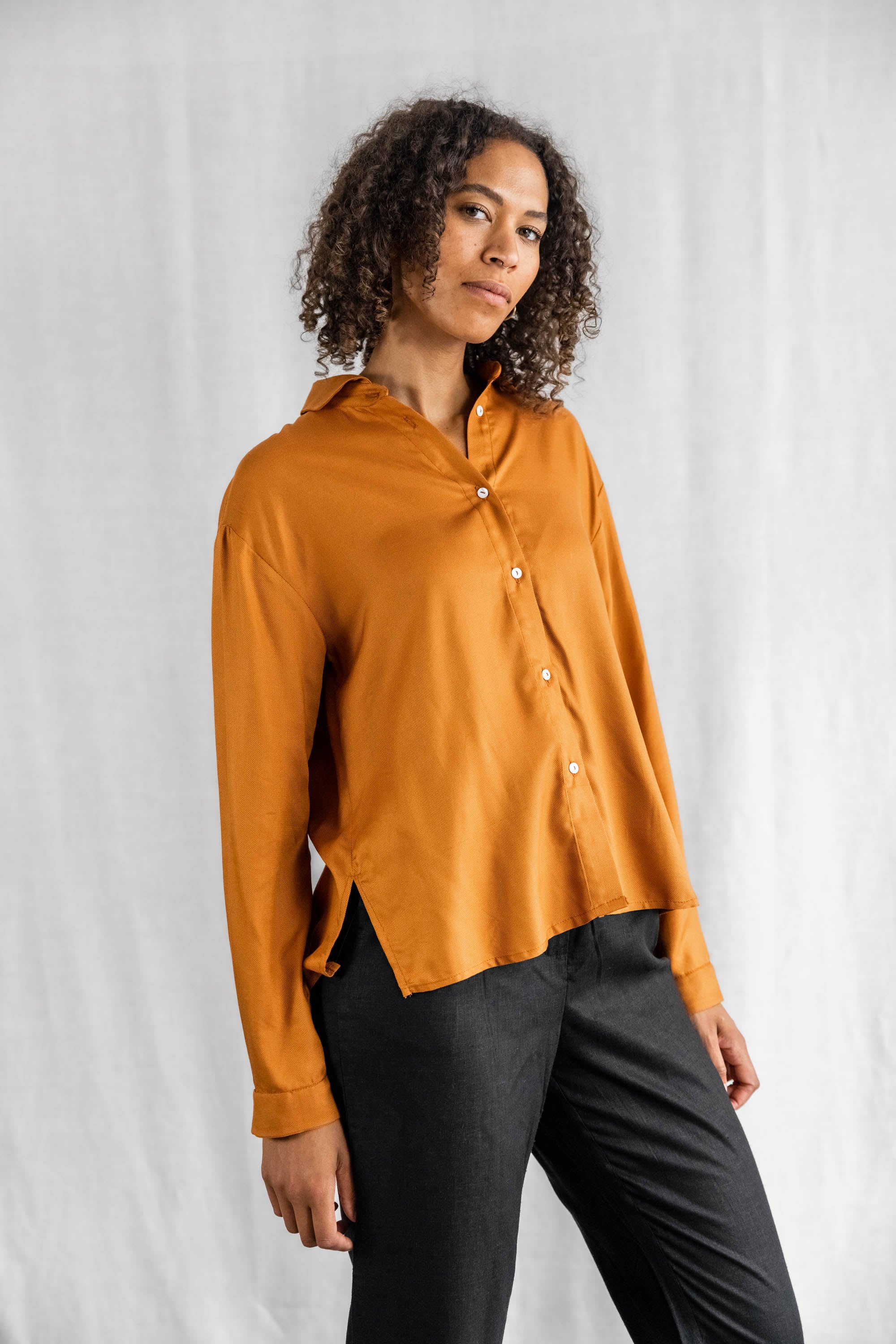 Modal Blouse Komali Copper
