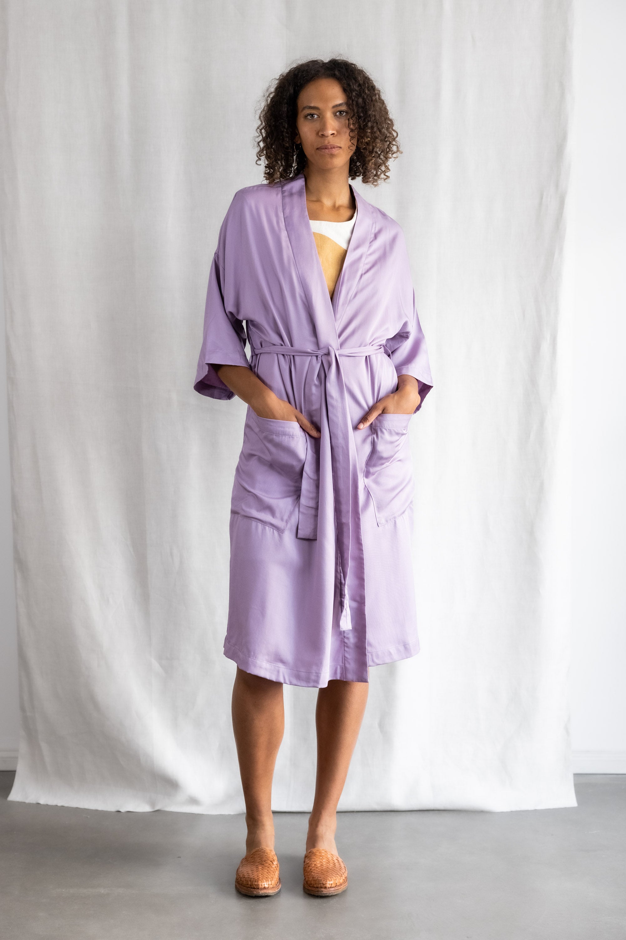 Modal Cardigan Rohani Flieder