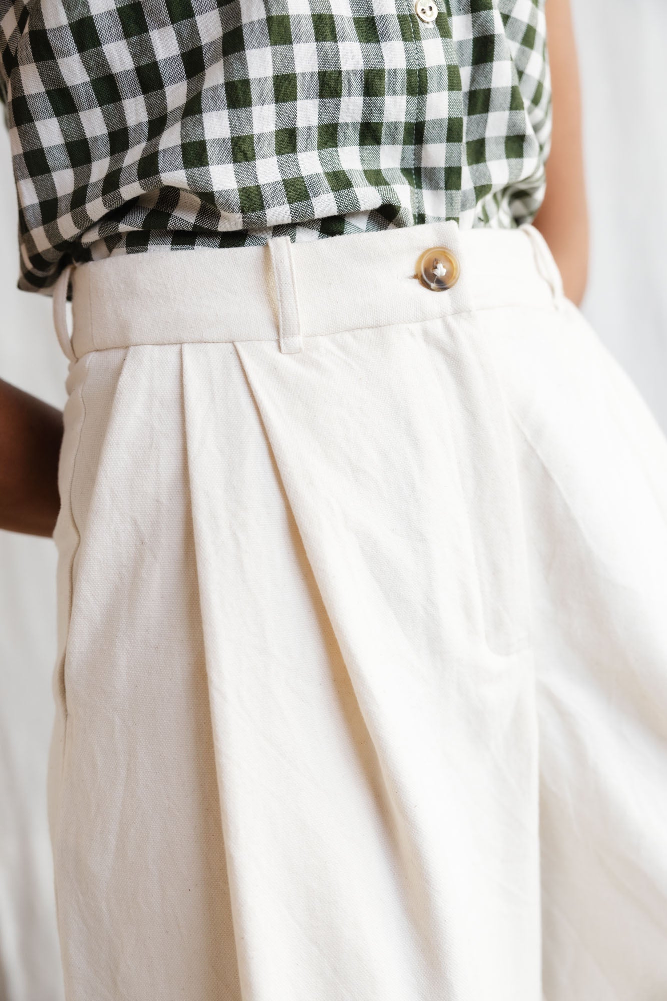 Bio-Baumwoll Culotte Awasi Ecru