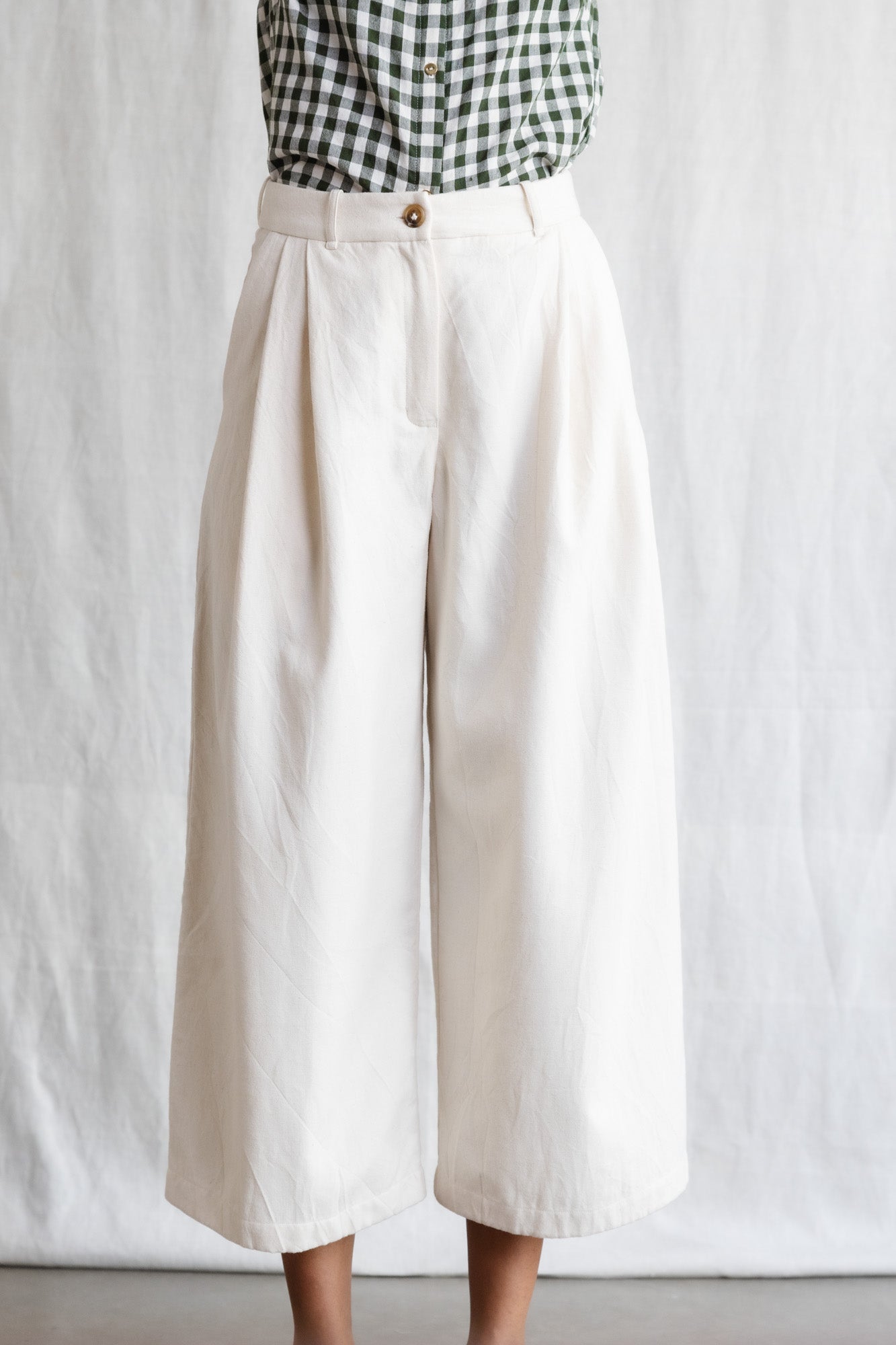 Bio-Baumwoll Culotte Awasi Ecru