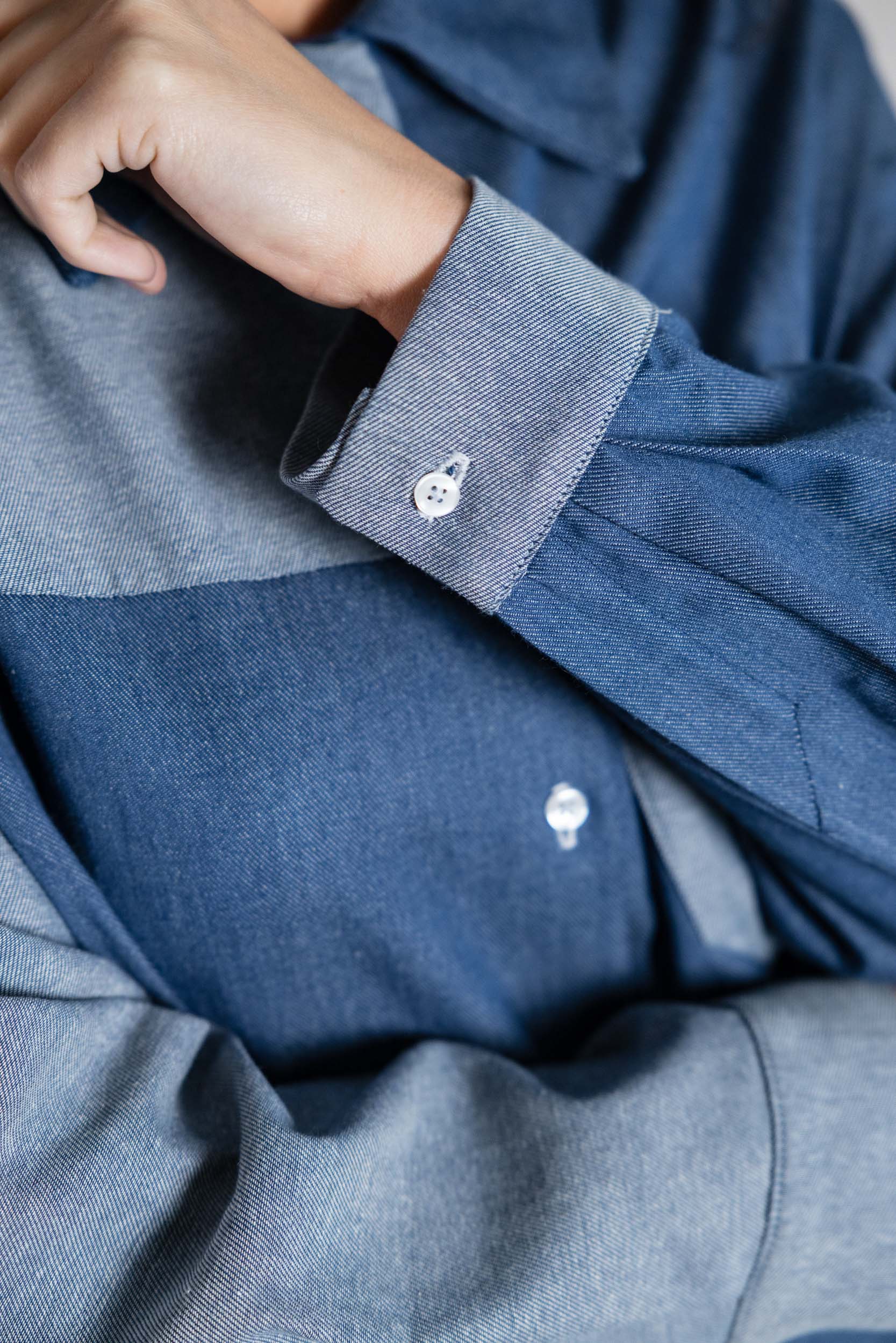 Bio-Baumwoll Shirt Ashrit Denim