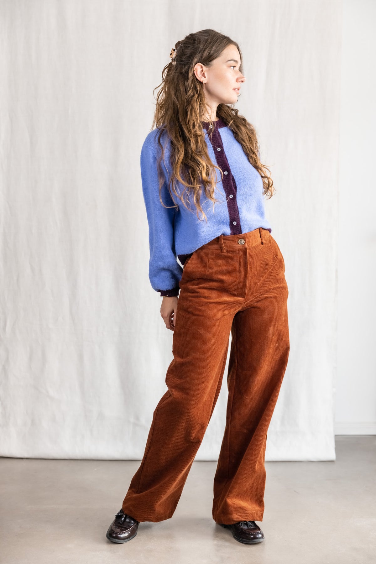 Baumwollcord Hose Suhrutam Masala