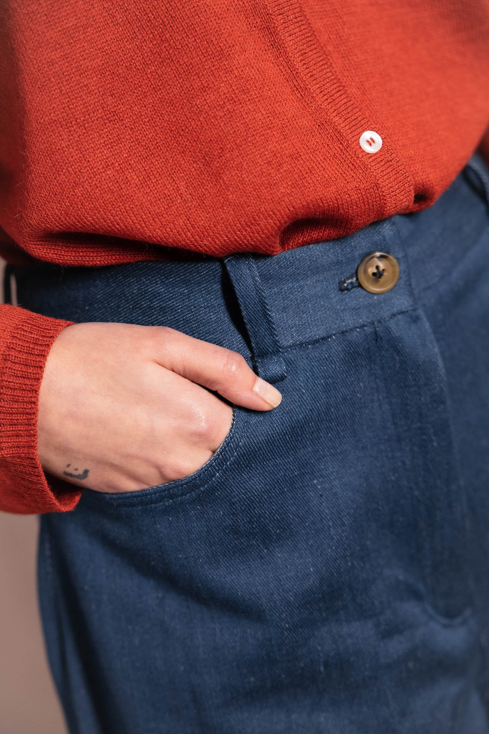 Bio-Baumwolldenim Hose Tarani Denim