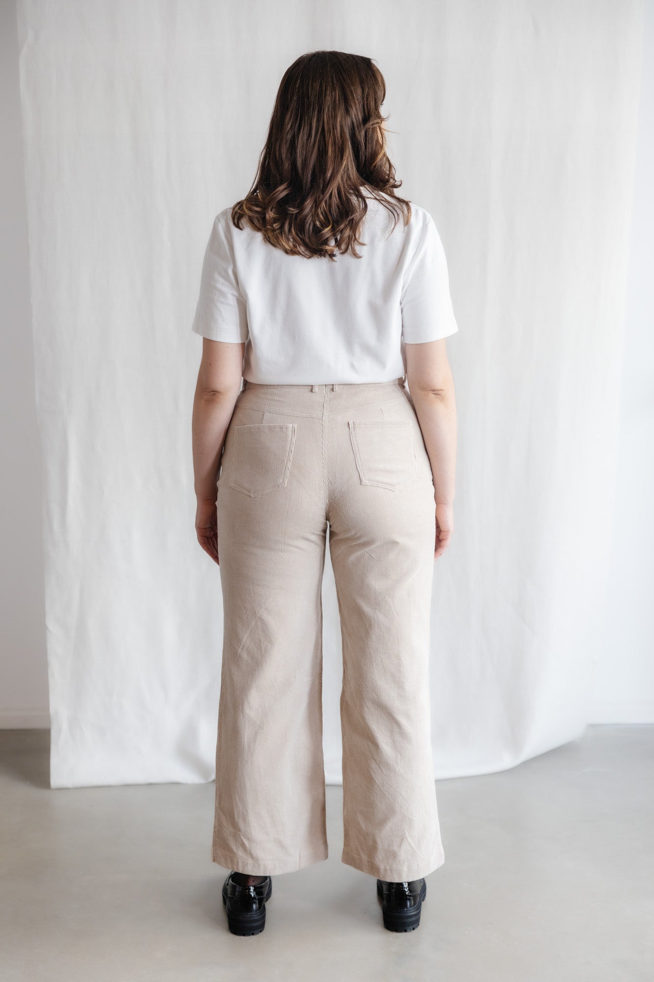 organic cotton corduroy pants Tushar Beige