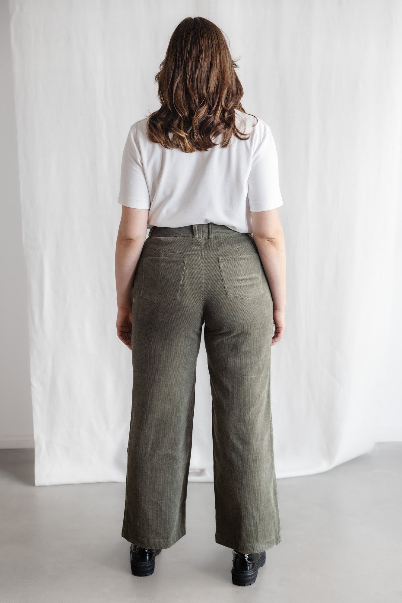 Organic Cotton Corduroy Pants Tushar Pistachio