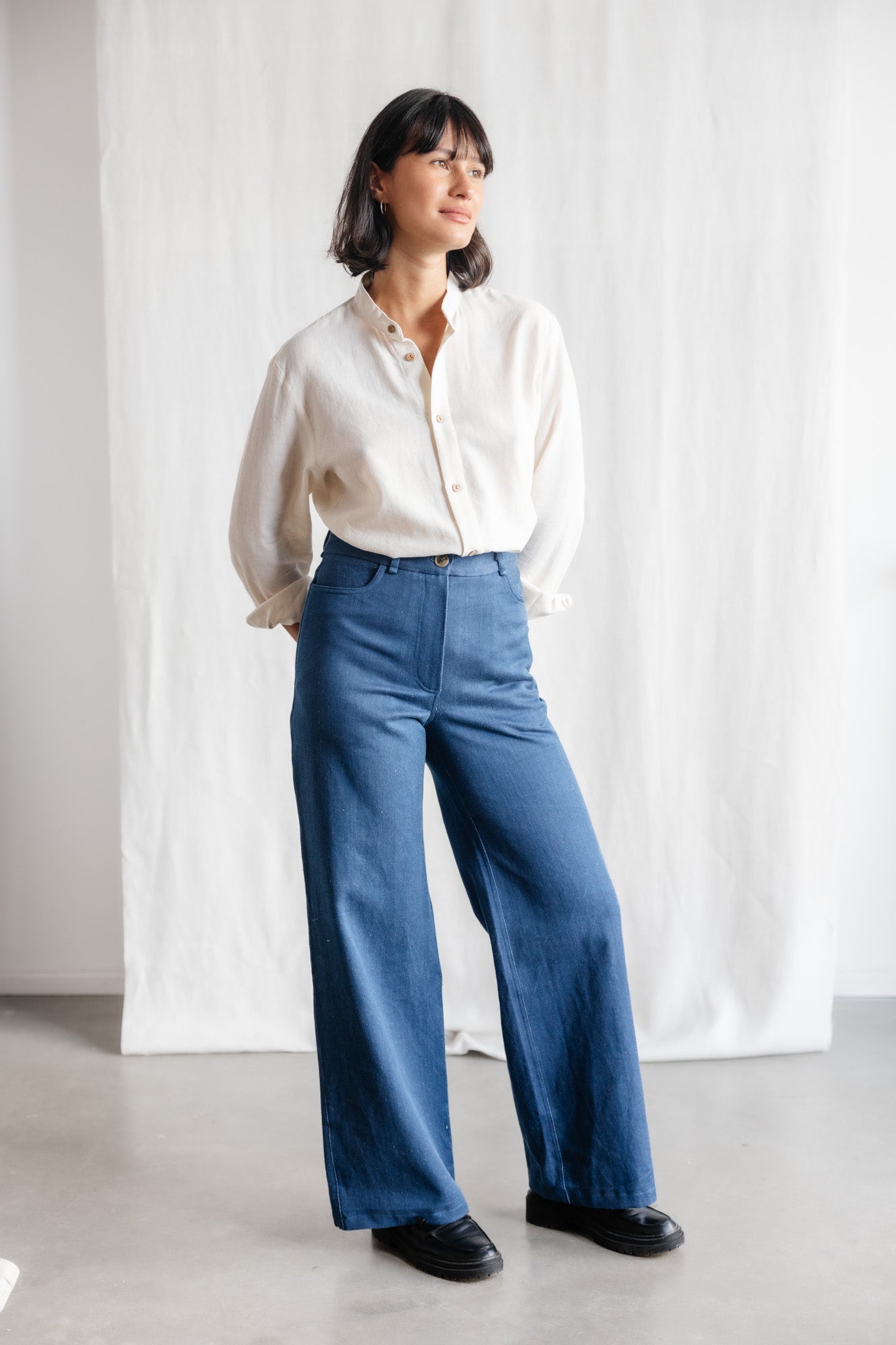 organic cotton denim pants Tushar Denim