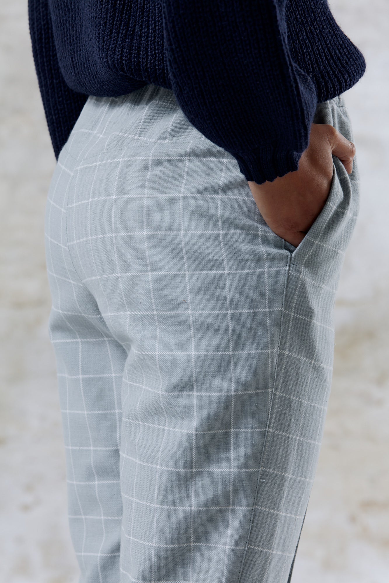 Organic cotton pants Laharim Ice