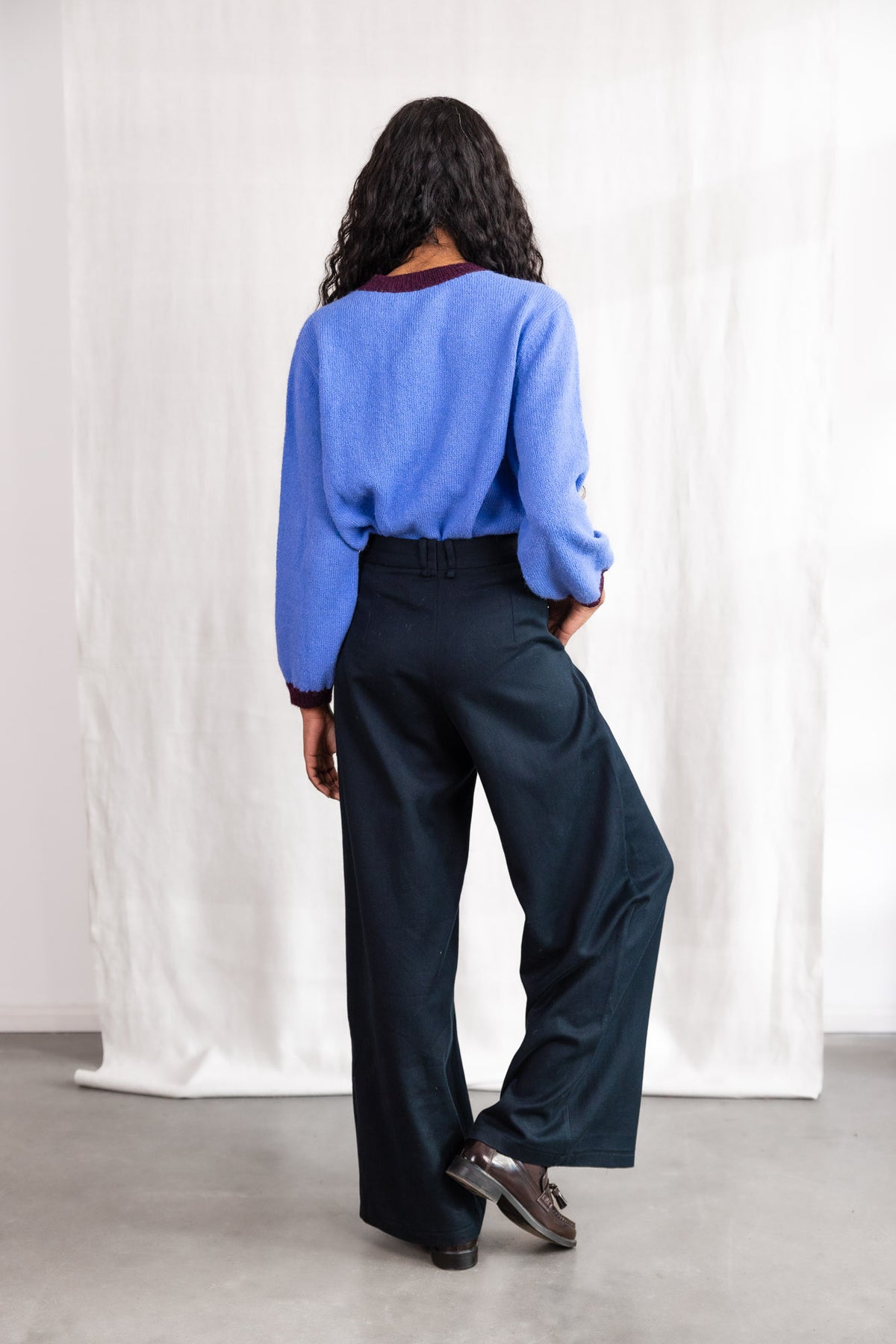 Bio-Baumwoll Hose Anaar Schwarz
