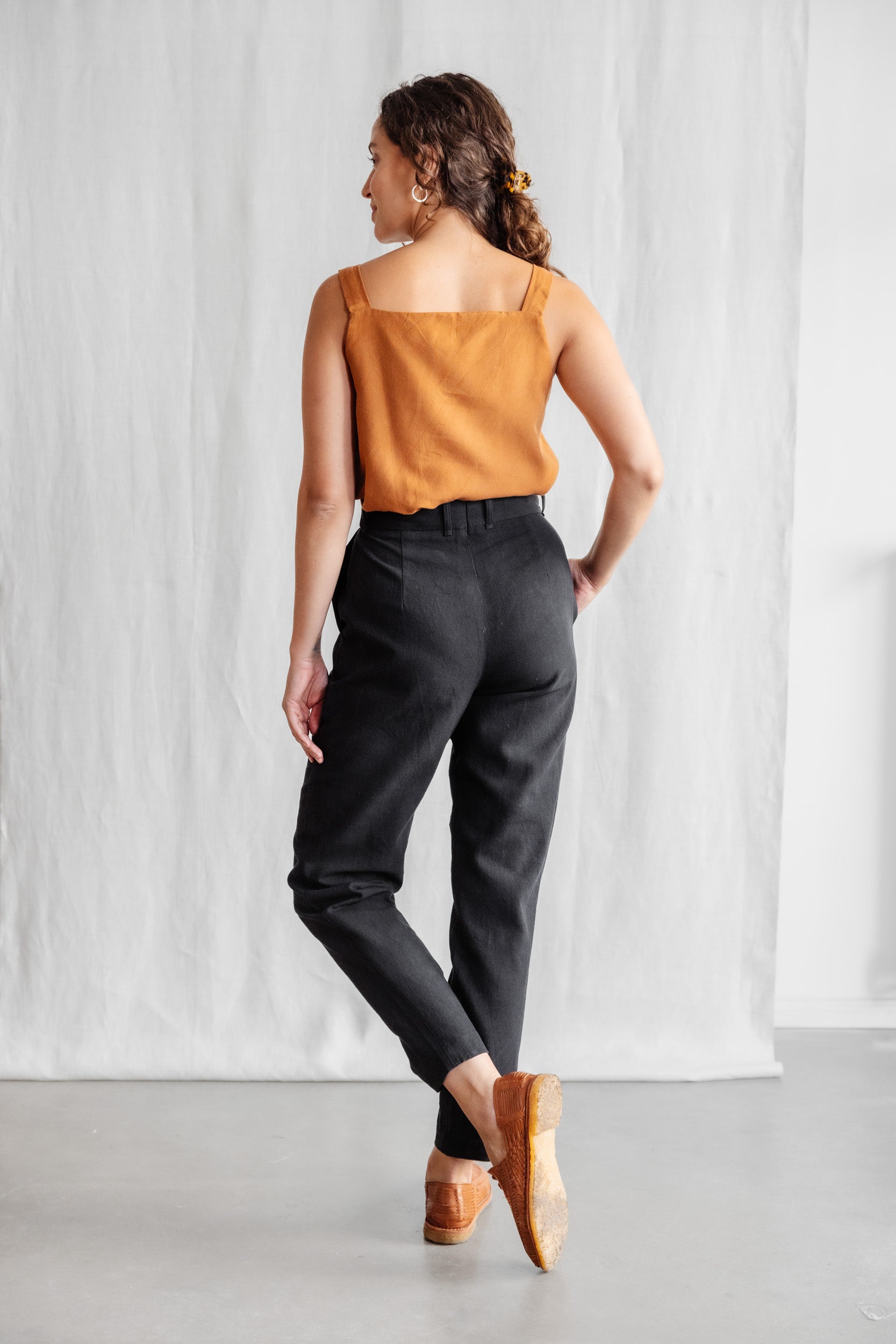 Organic Cotton Pants Suhrut Black