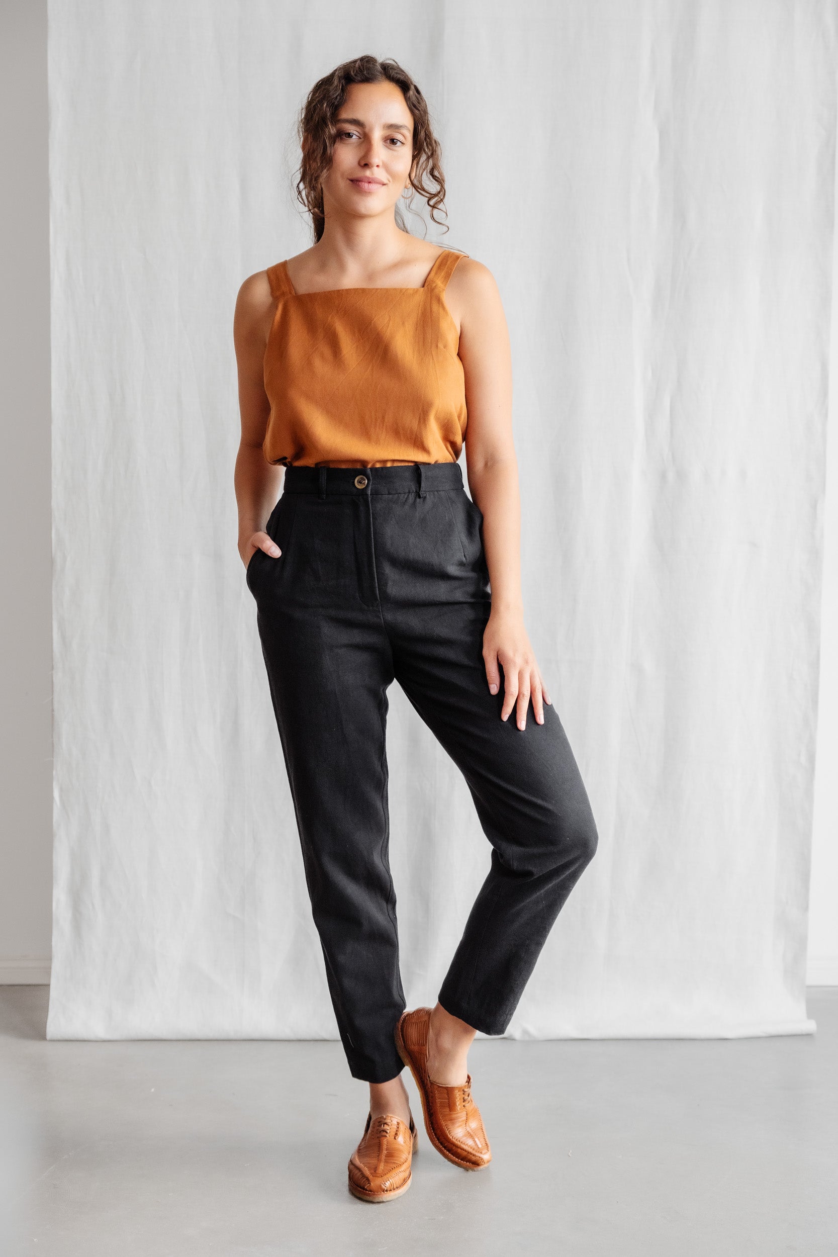 Organic Cotton Pants Suhrut Black
