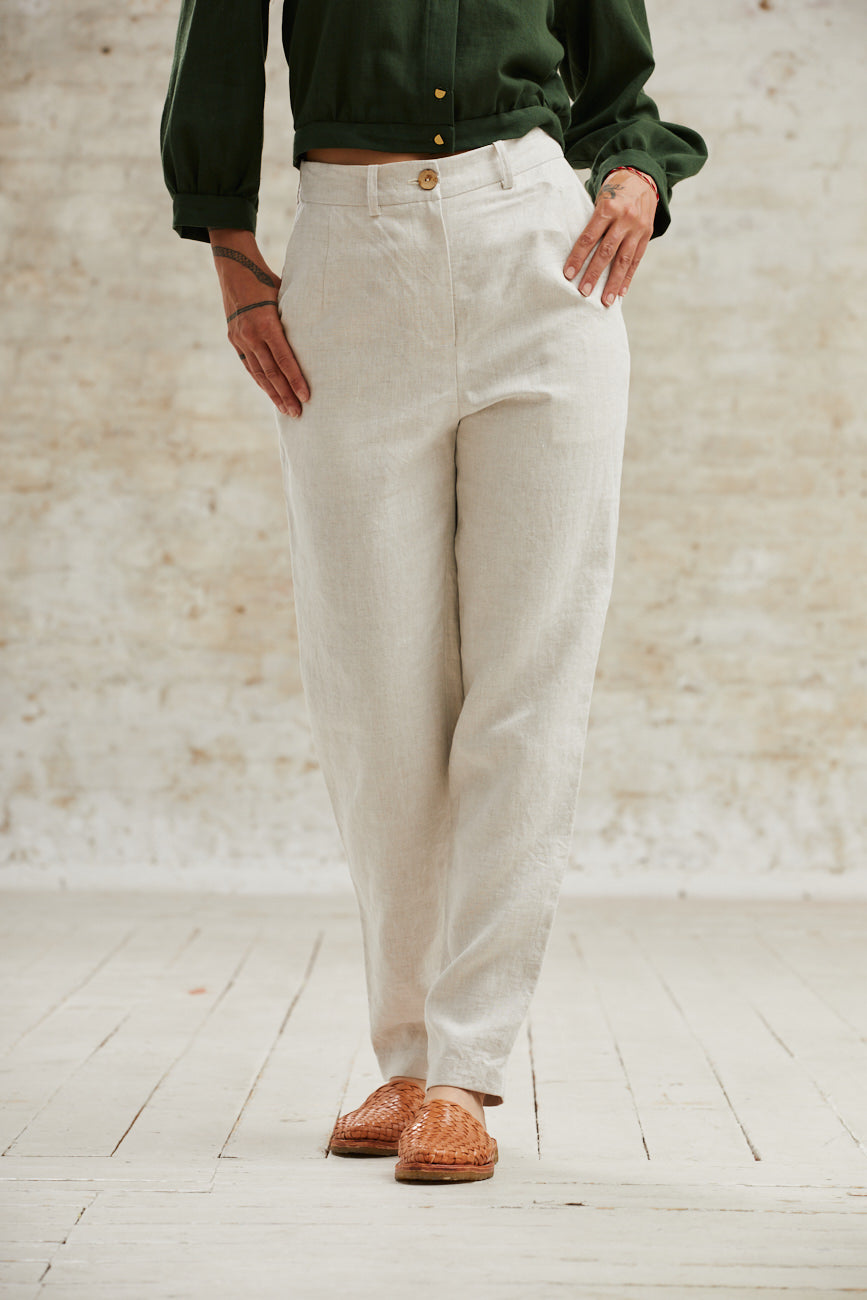 Hemp Pants Suhrut Greige