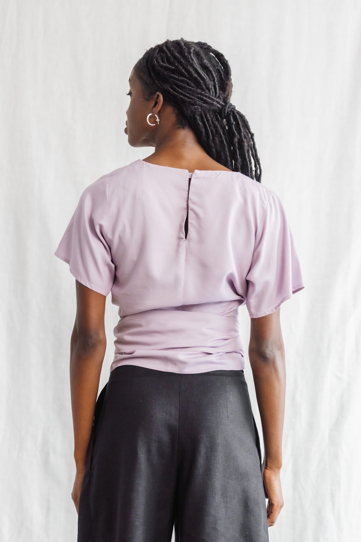 Hemp/Tencel Shorts Kamala Black