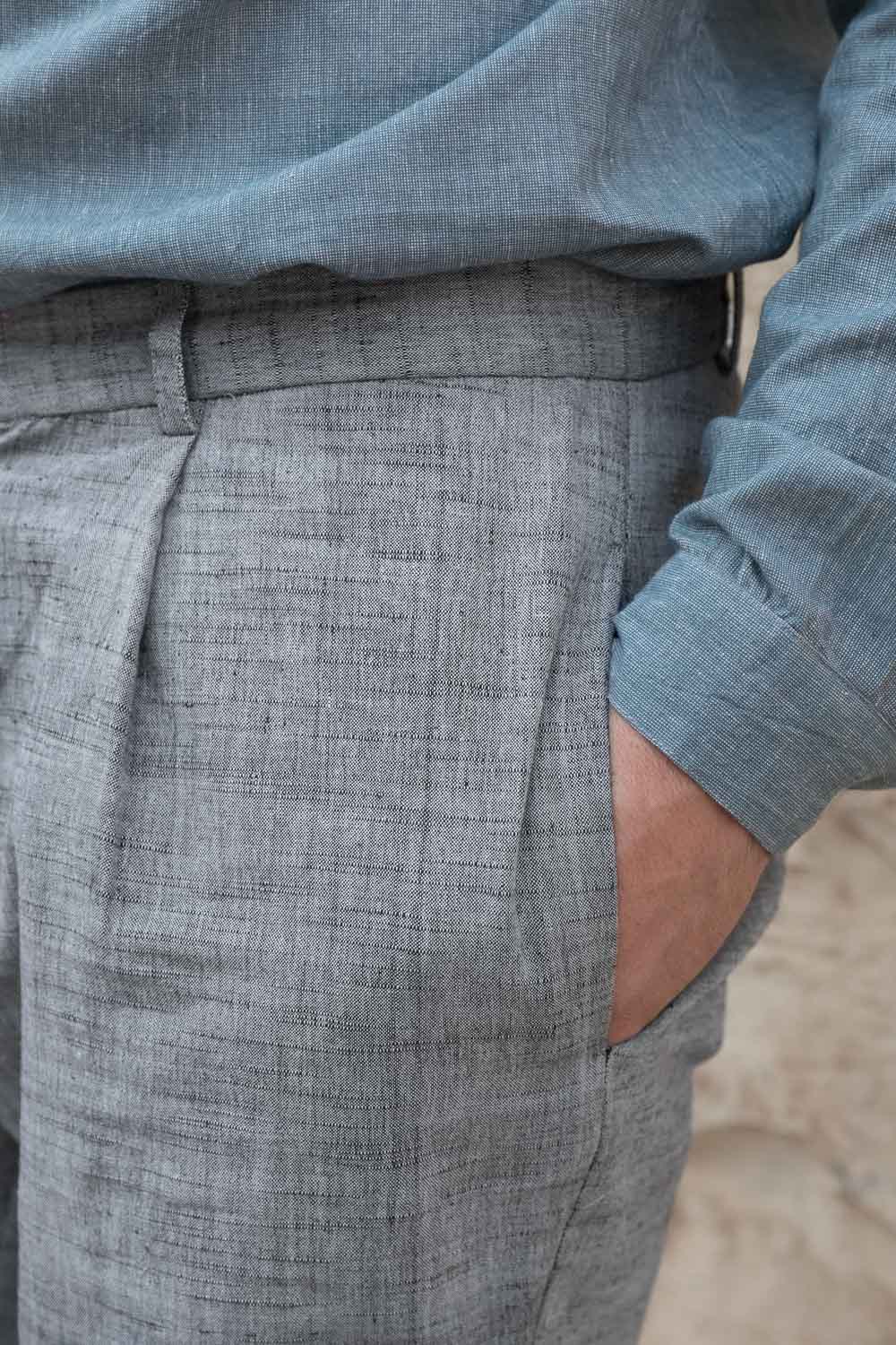 Cotton Shorts Heet Gray