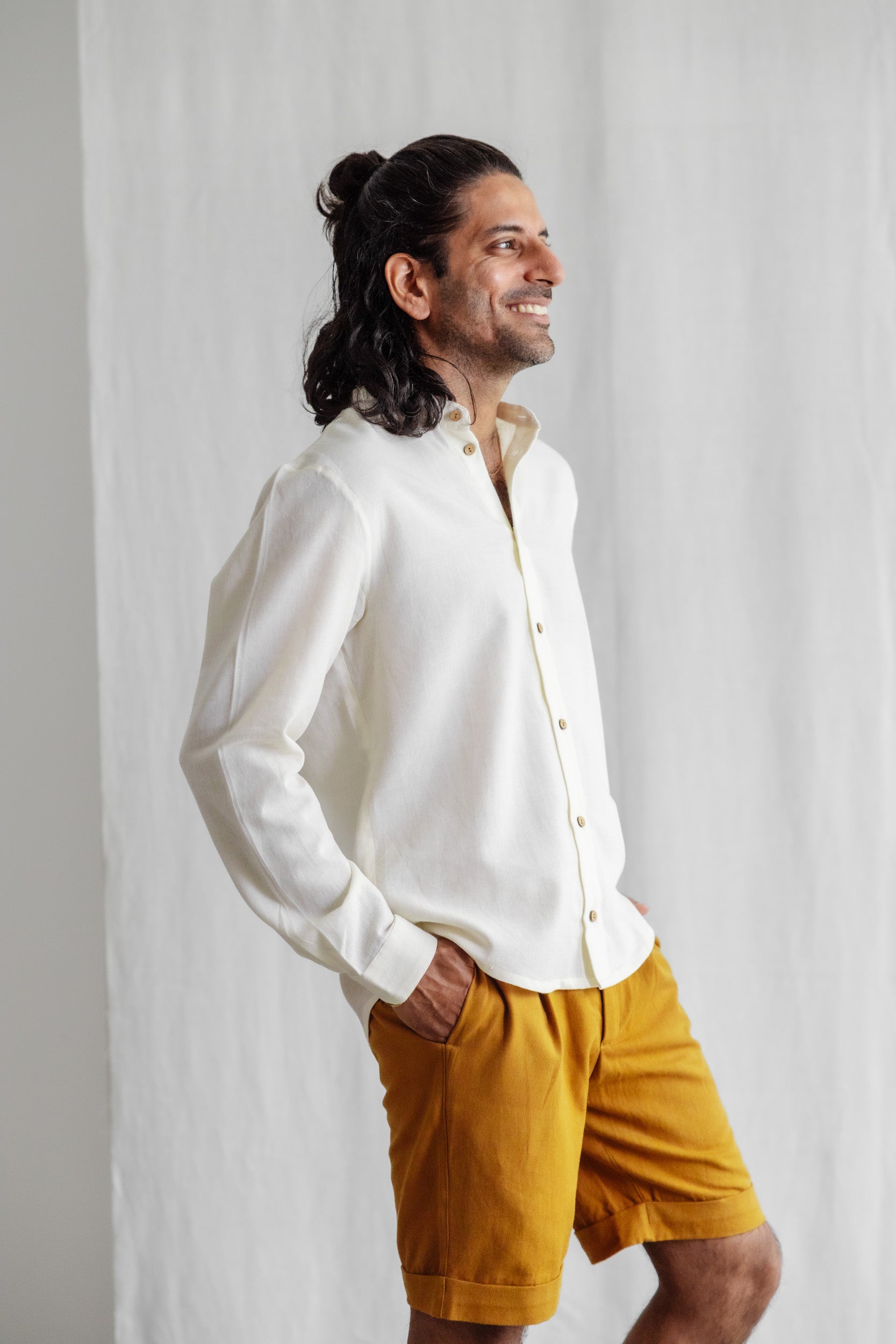Cotton Shirt Harish Cream