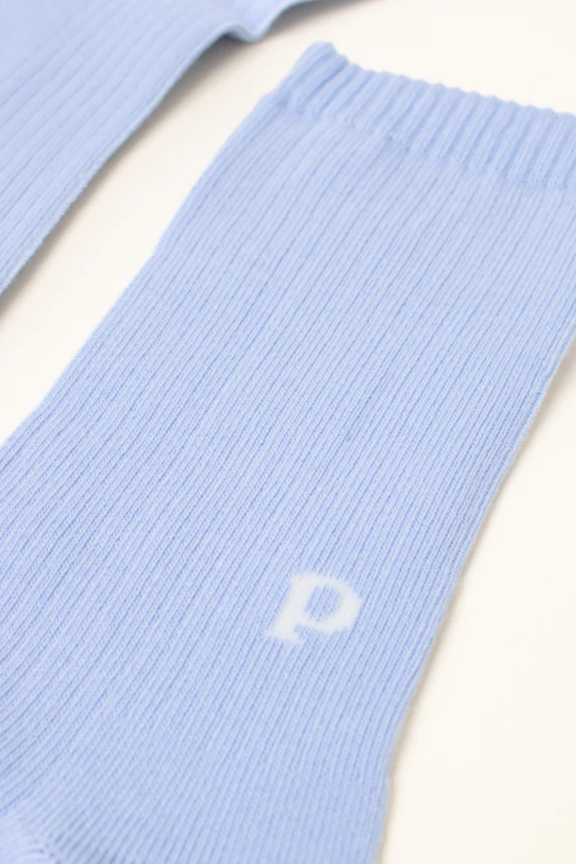 Popeia Bio-Baumwoll-Socken The Casual Hellblau