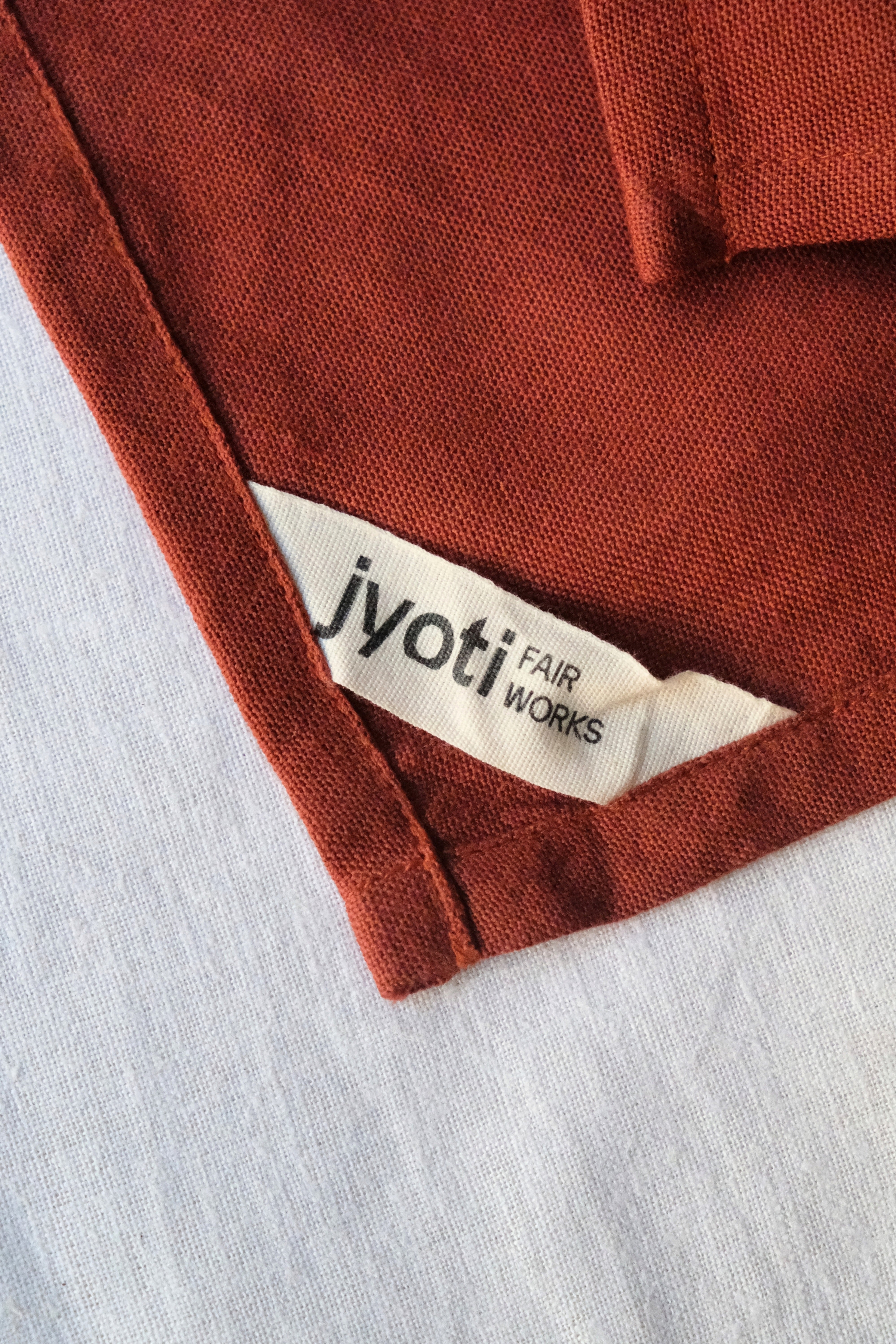 Cotton Bandana Dupatti Mahogany