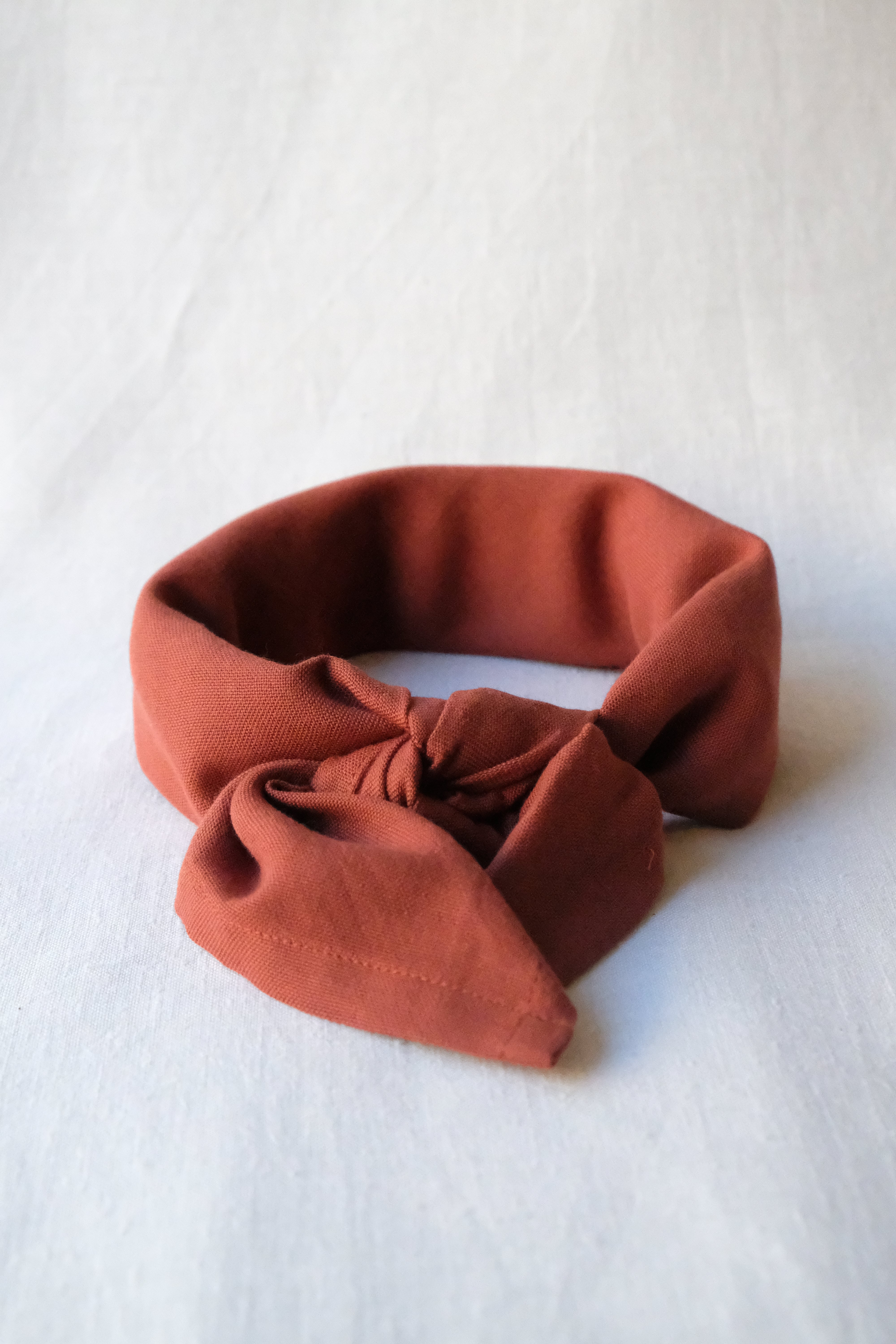 Cotton Bandana Dupatti Mahogany