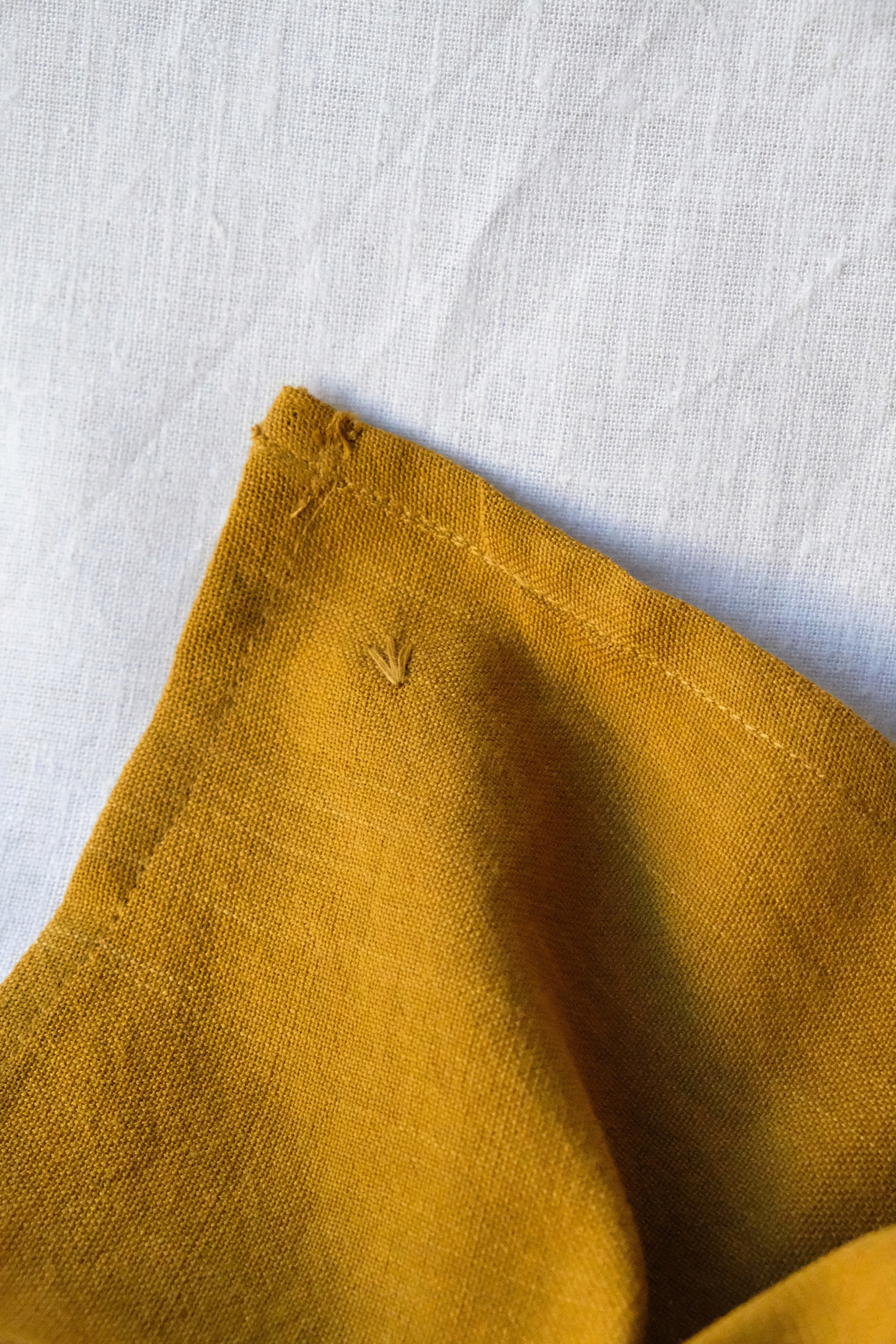 Cotton Bandana Dupatti Mustard Yellow