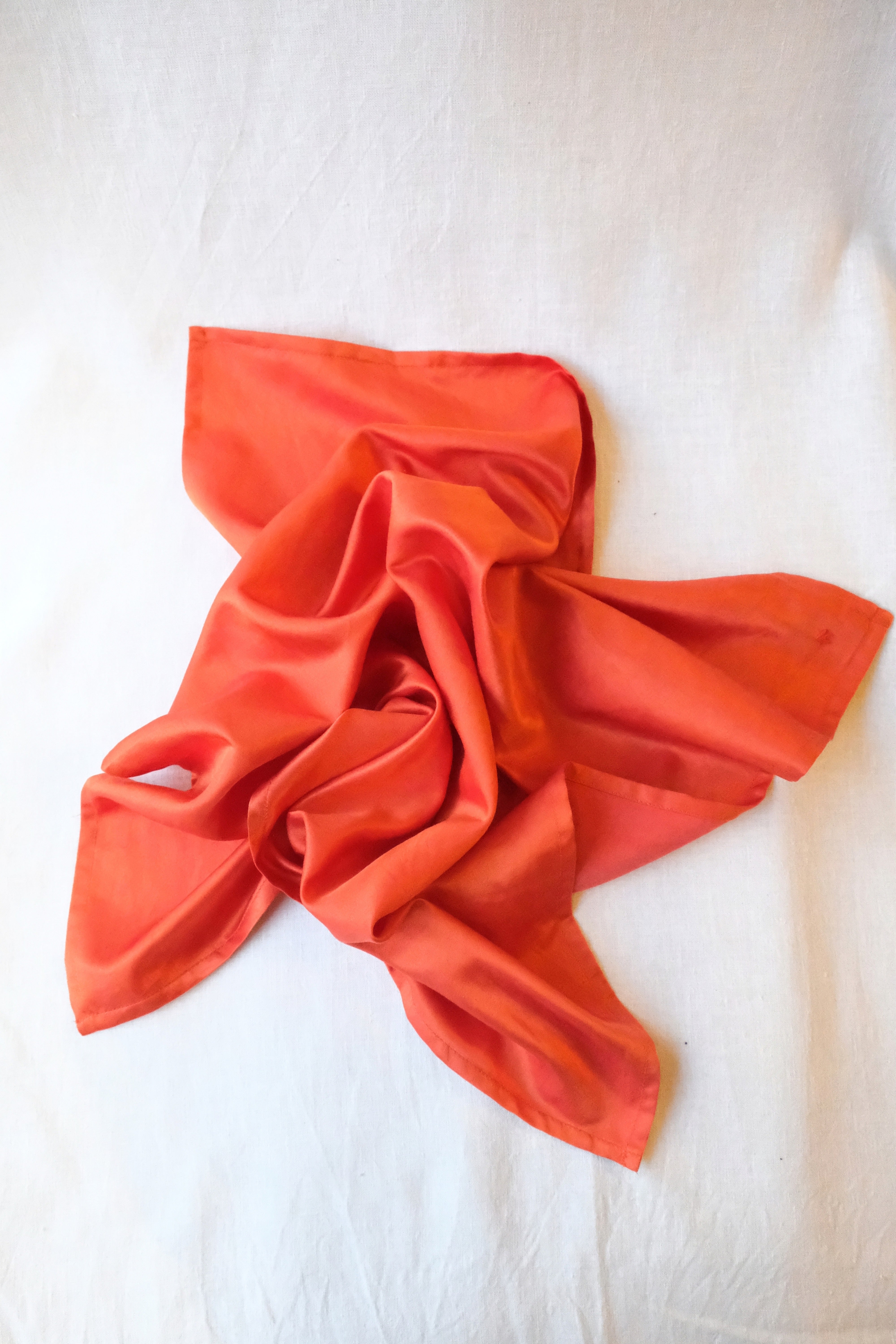 Silk-cotton scarf Dupatti Lava
