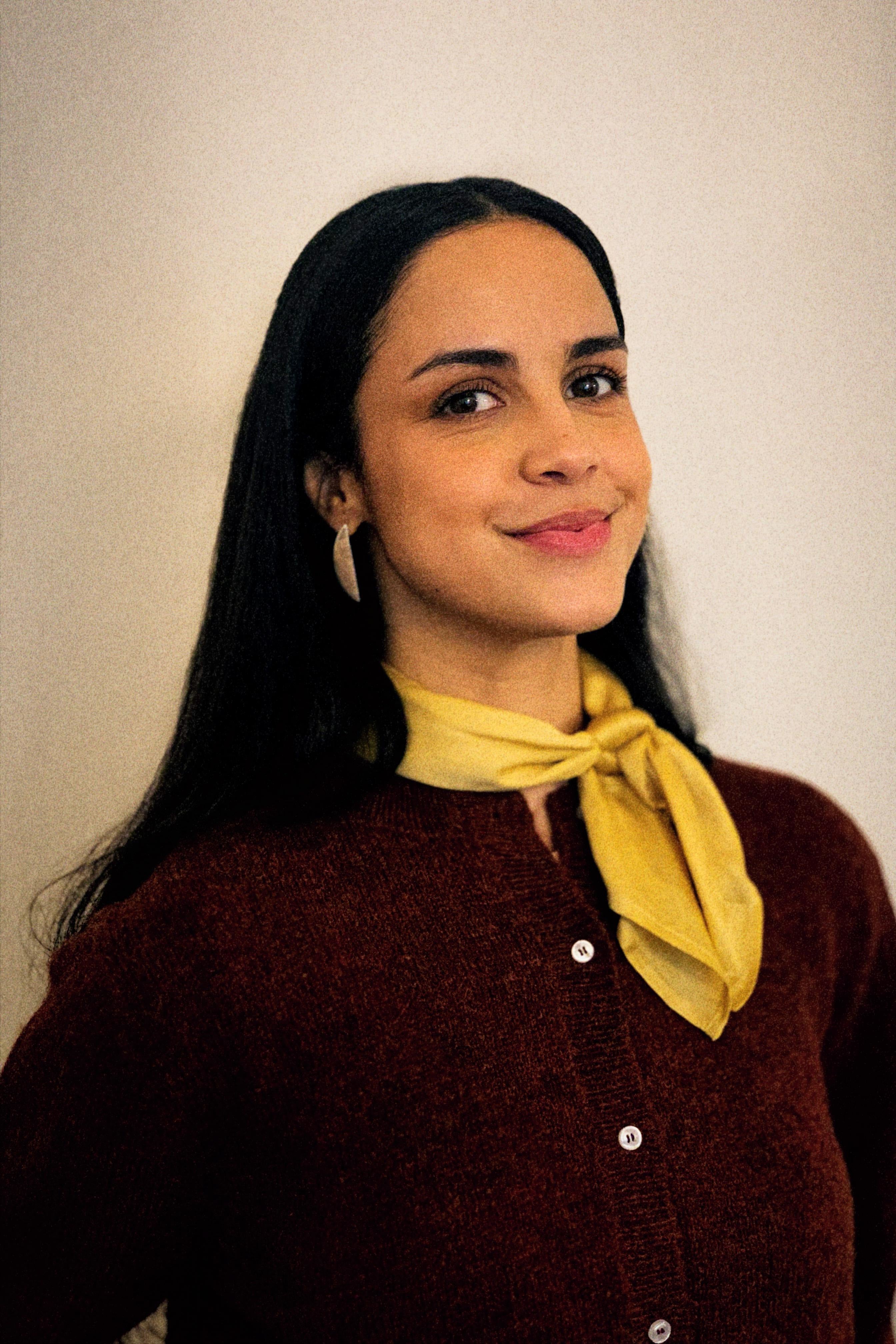 Viskose Bandana Dupatti Pomelo