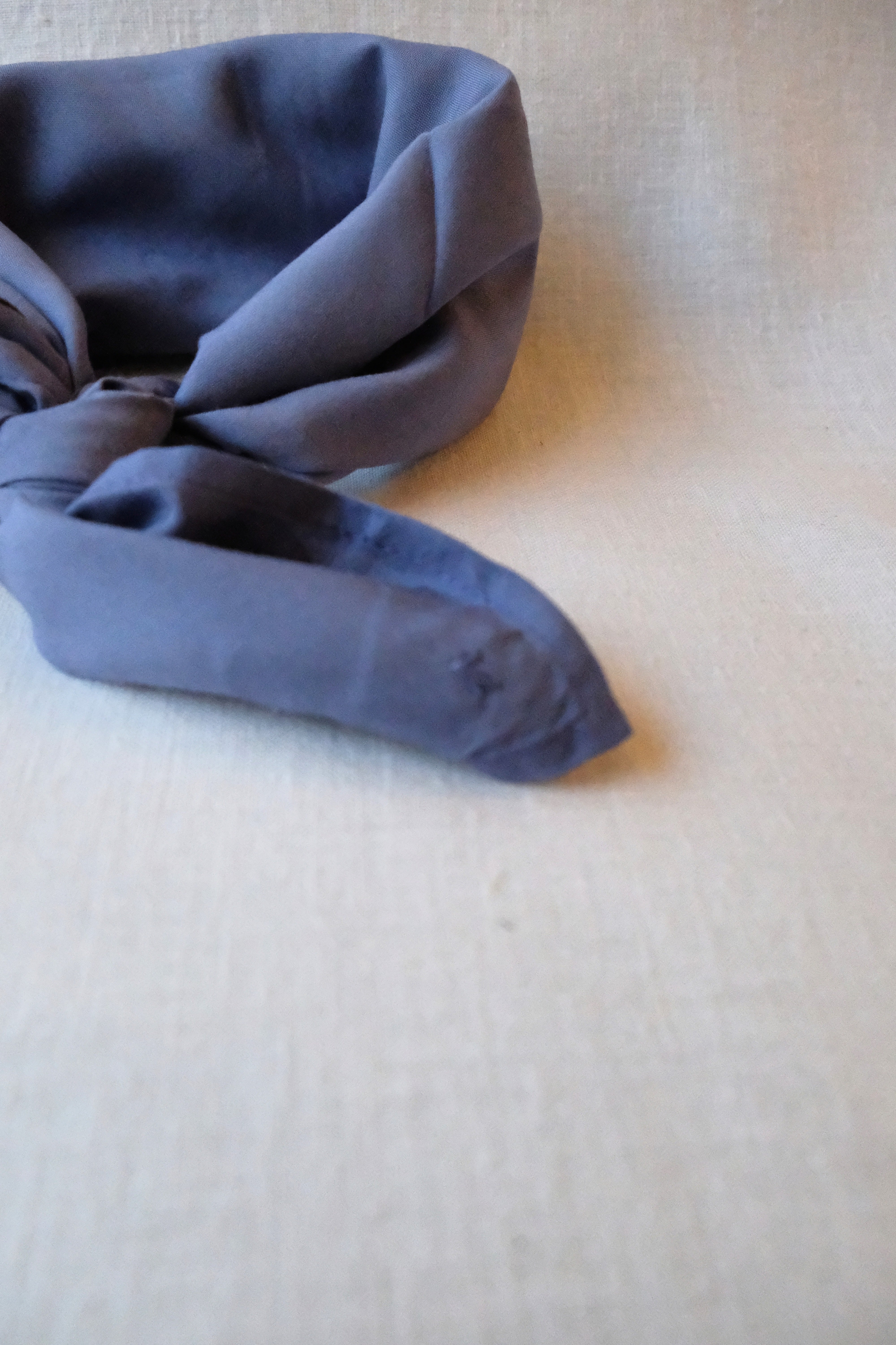 Viscose Bandana Dupatti Smoke Blue