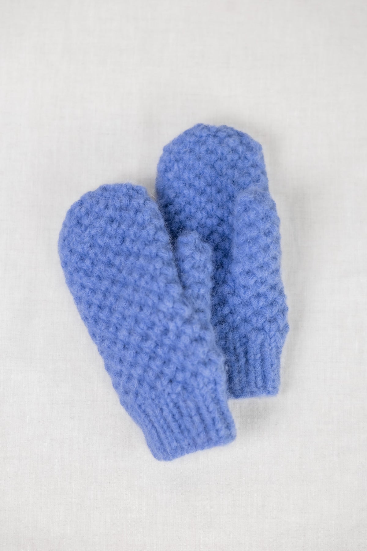 Baby-Alpaka Fäustling Handschuhe Casma Azur