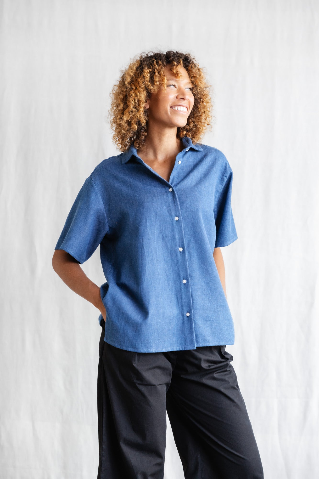 Bio-Baumwoll Shirt Nehani Denim