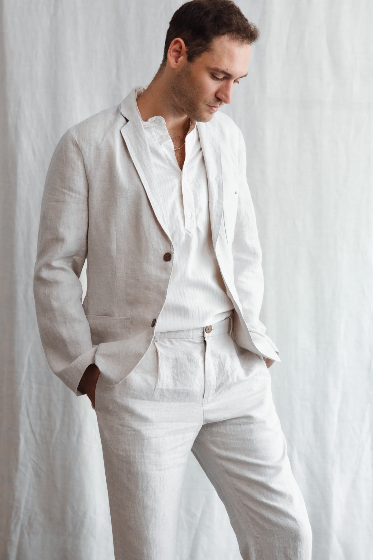 Hemp Jacket Jadu Greige
