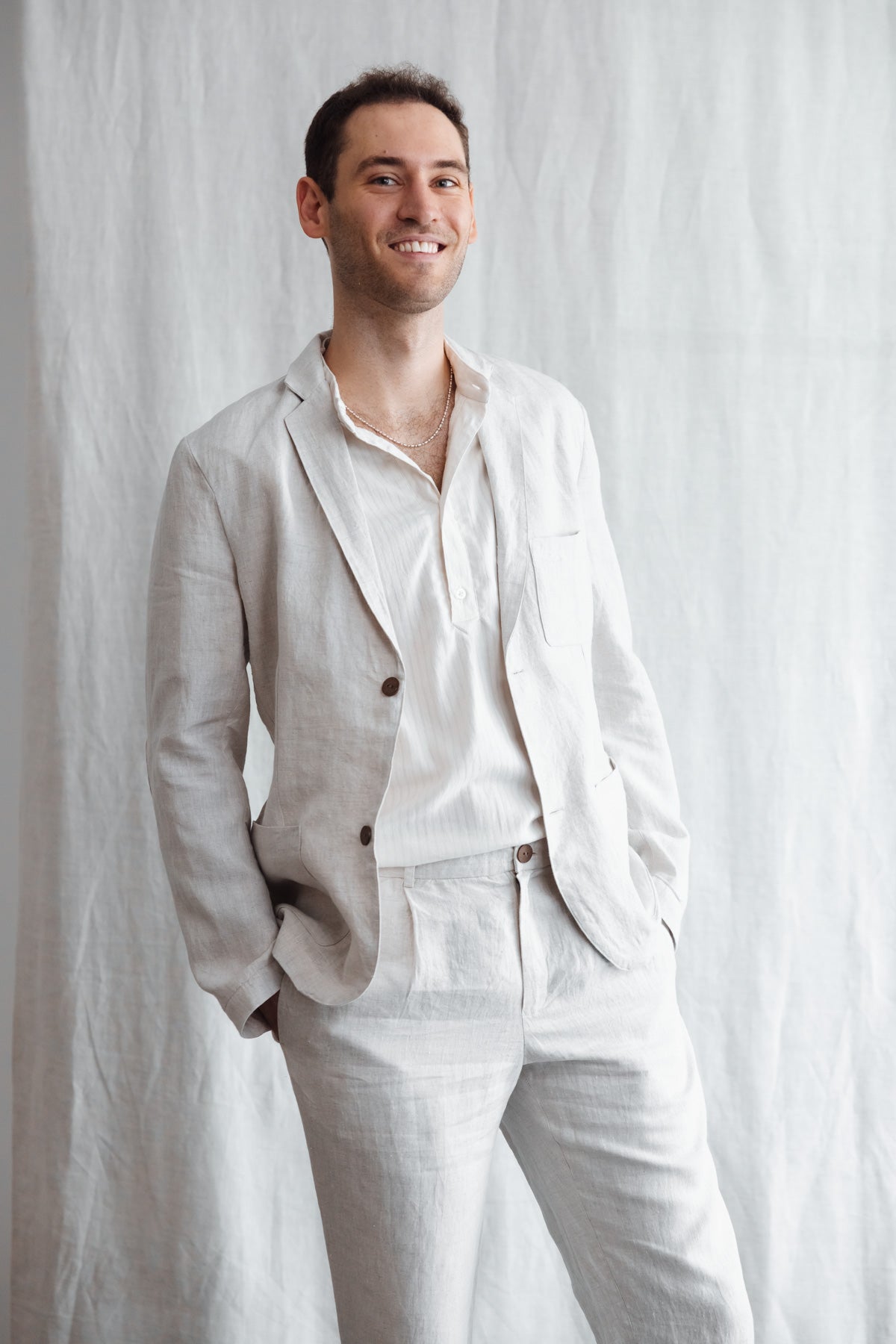 Hemp Jacket Jadu Greige