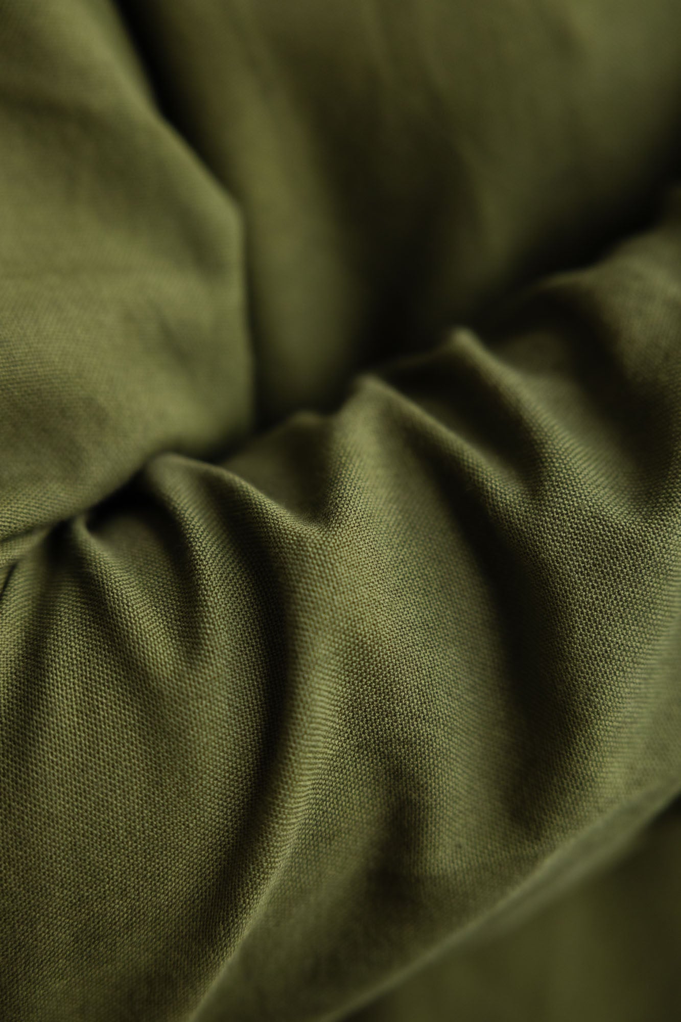 Cotton Shirt Harish Moss Green