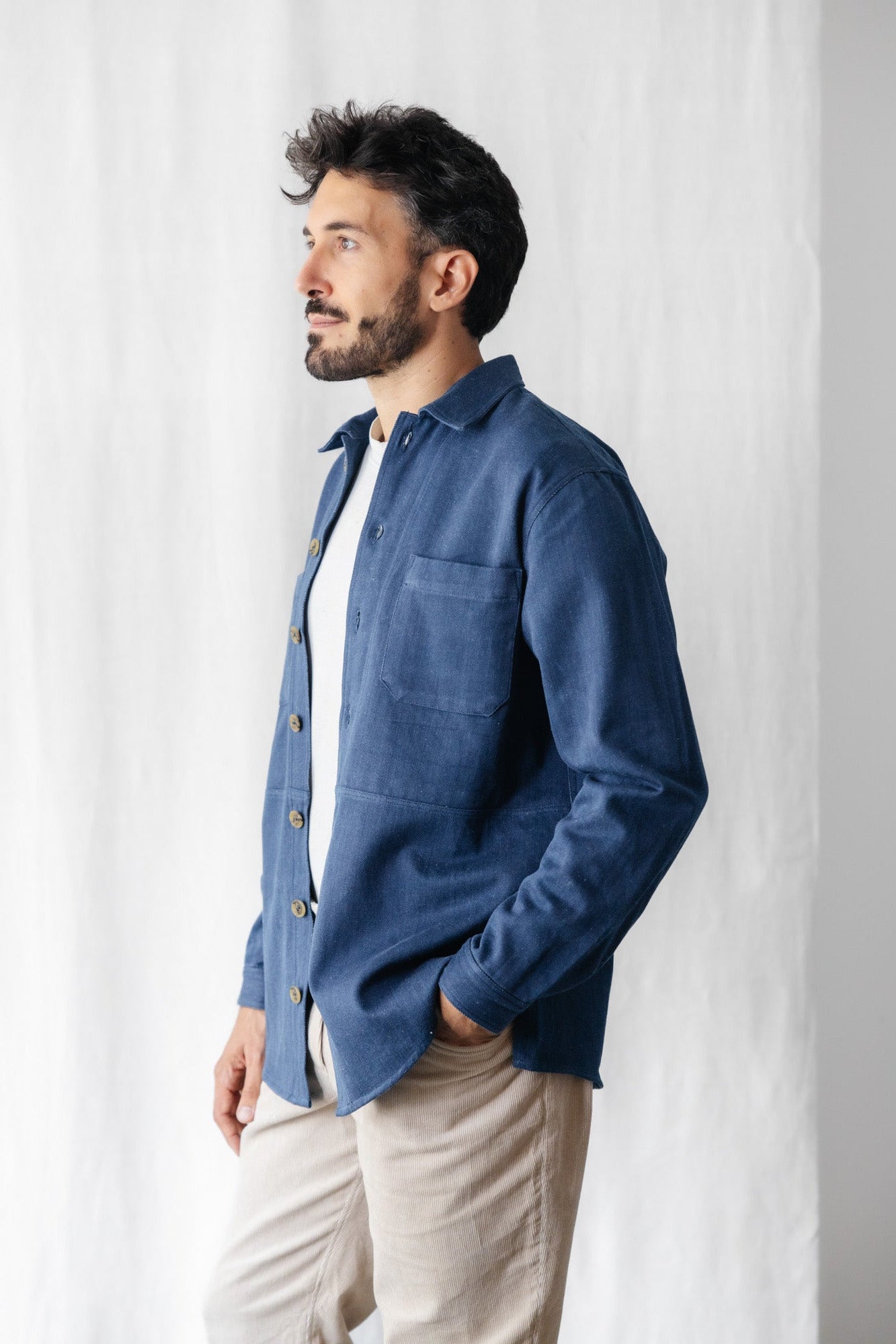 Bio-Baumwolldenim Shaket Kalagi Denim