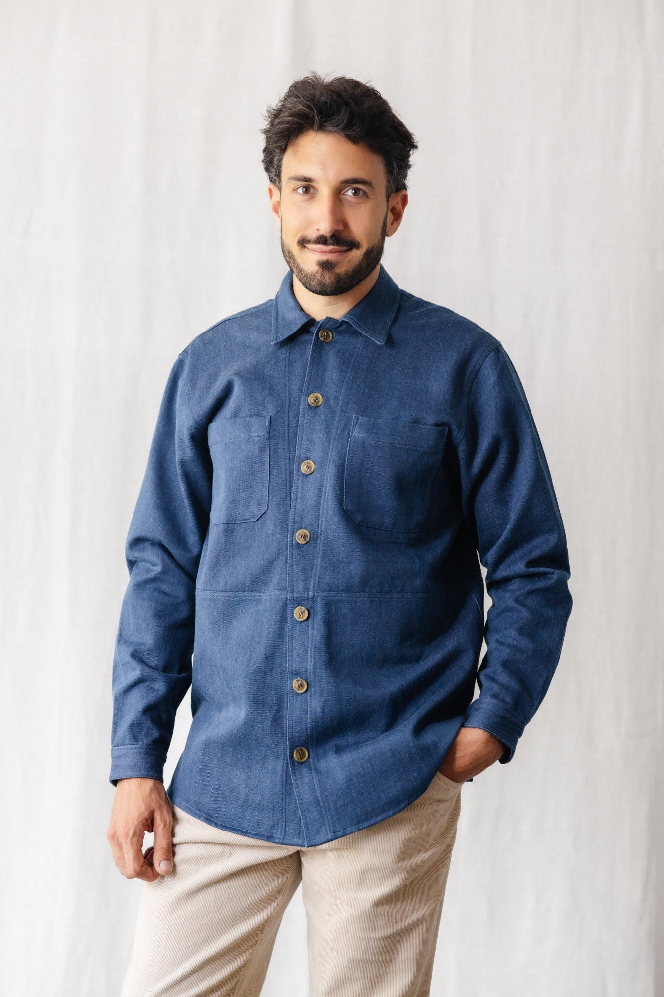 Bio-Baumwolldenim Shaket Kalagi Denim