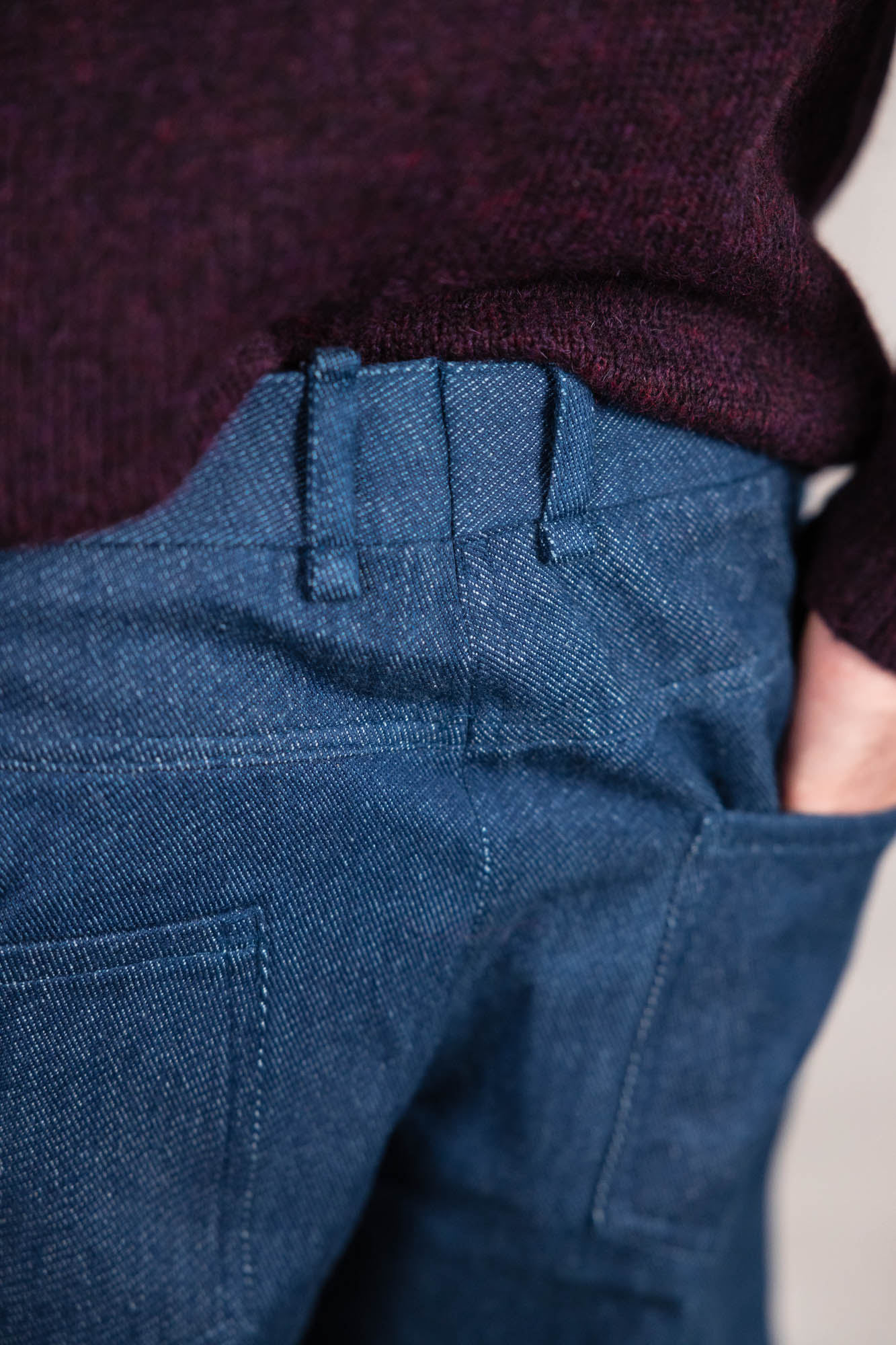 organic cotton denim pants Prakrit Denim