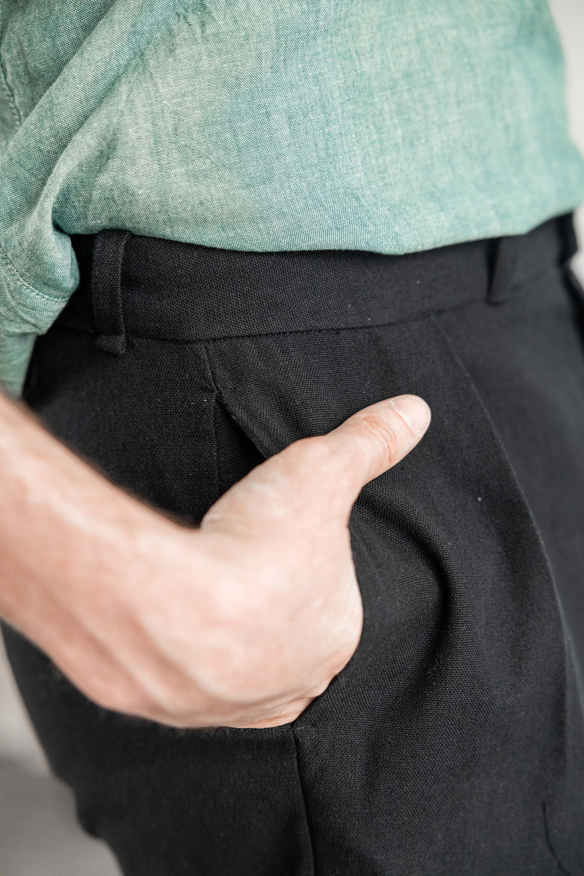 Organic Cotton Shorts Heet Black