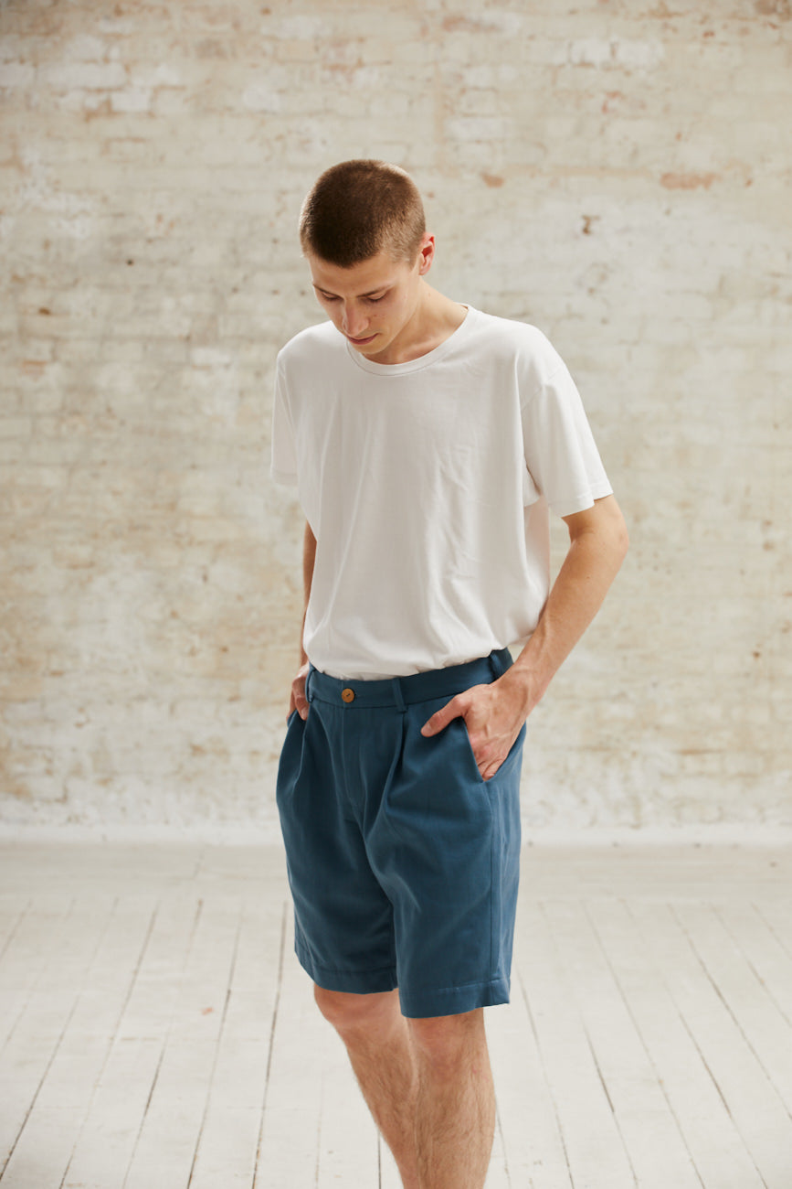 Organic Cotton Shorts Heet Ocean