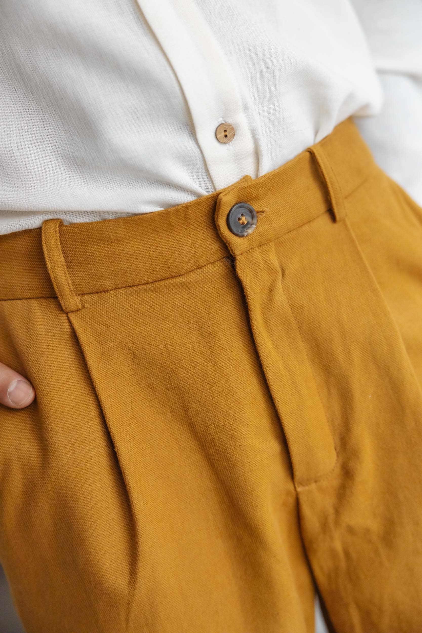Organic Cotton Shorts Heet Curry