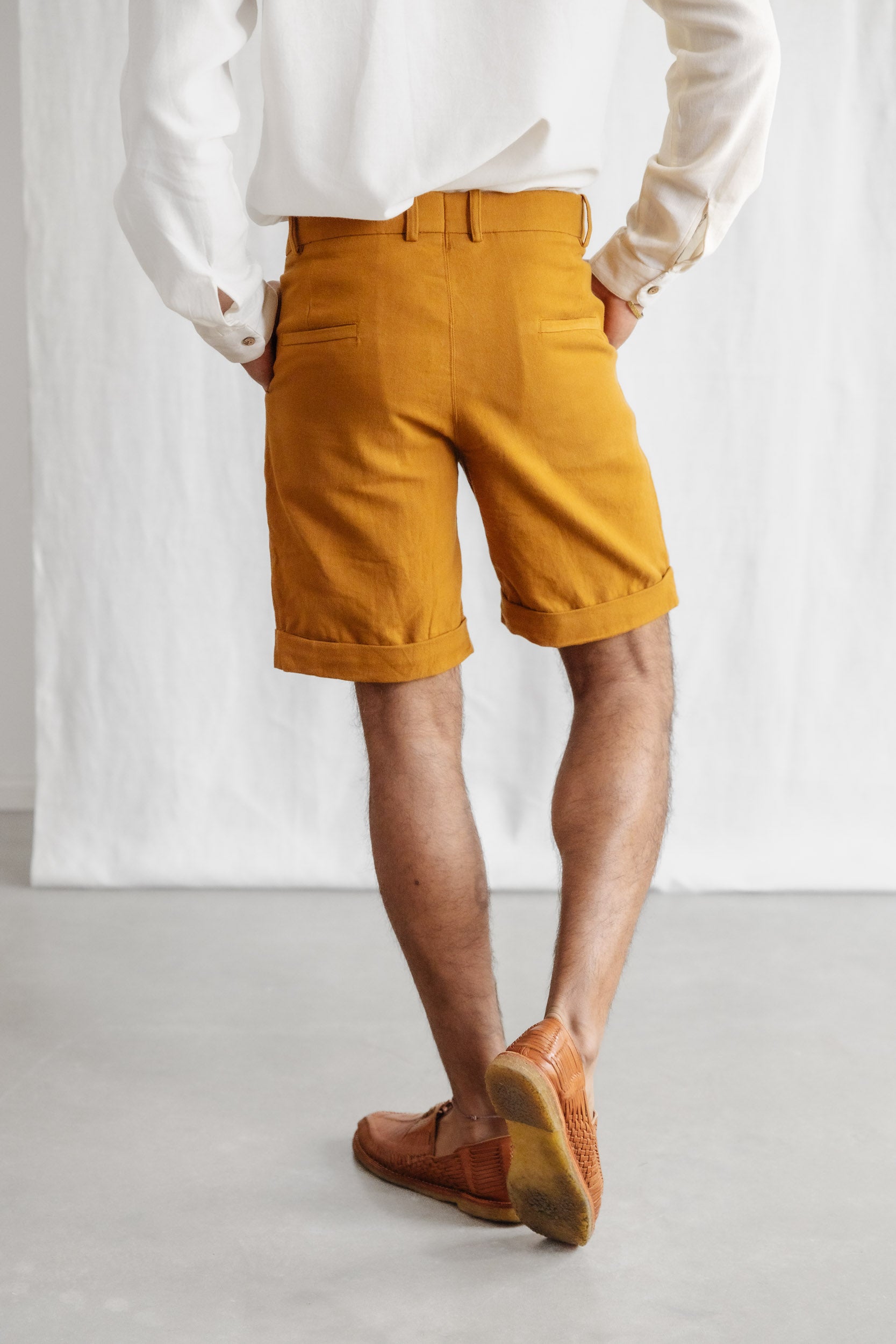Organic Cotton Shorts Heet Curry