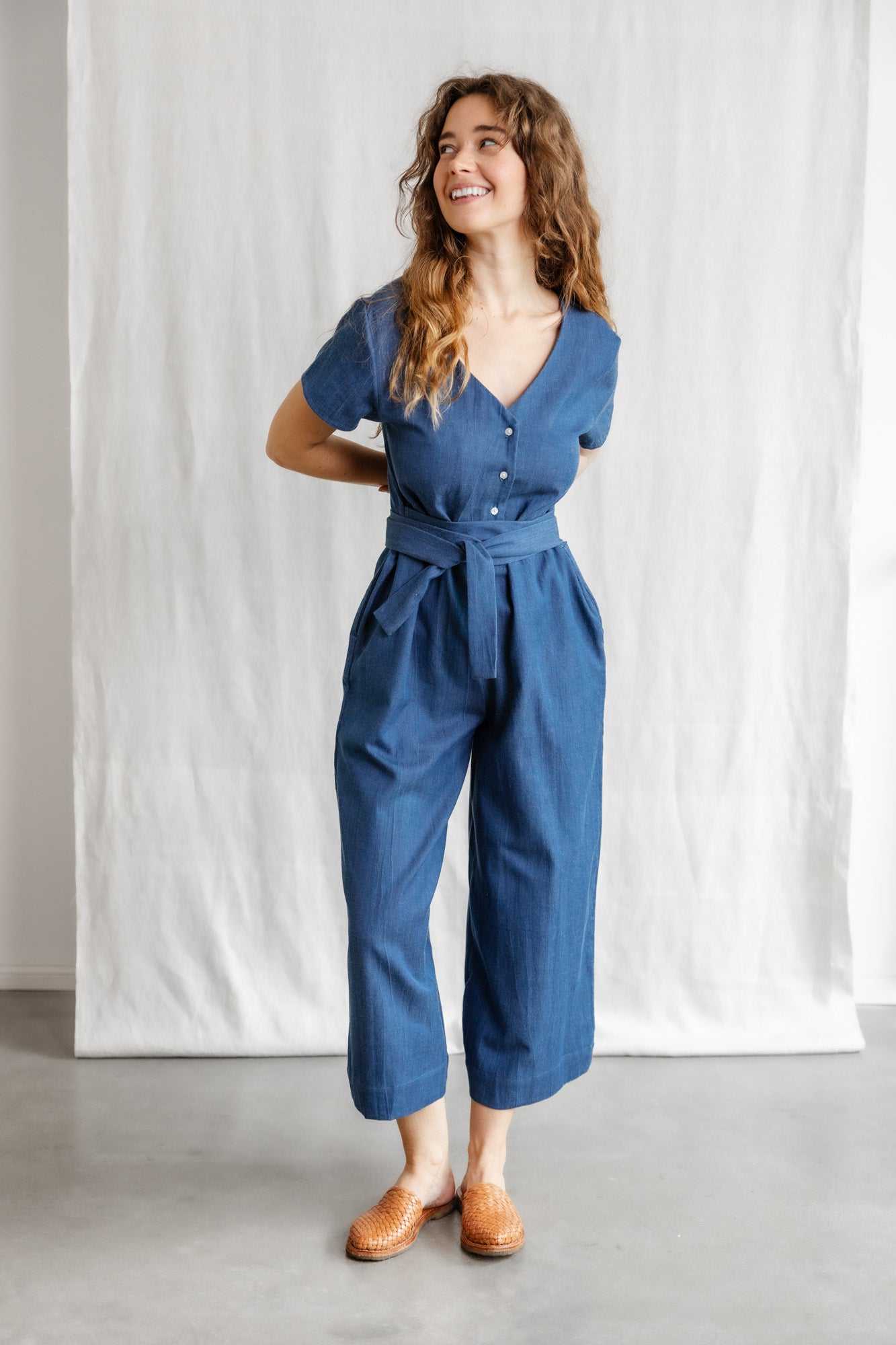Bio-Baumwoll Jumpsuit Amrita Denim