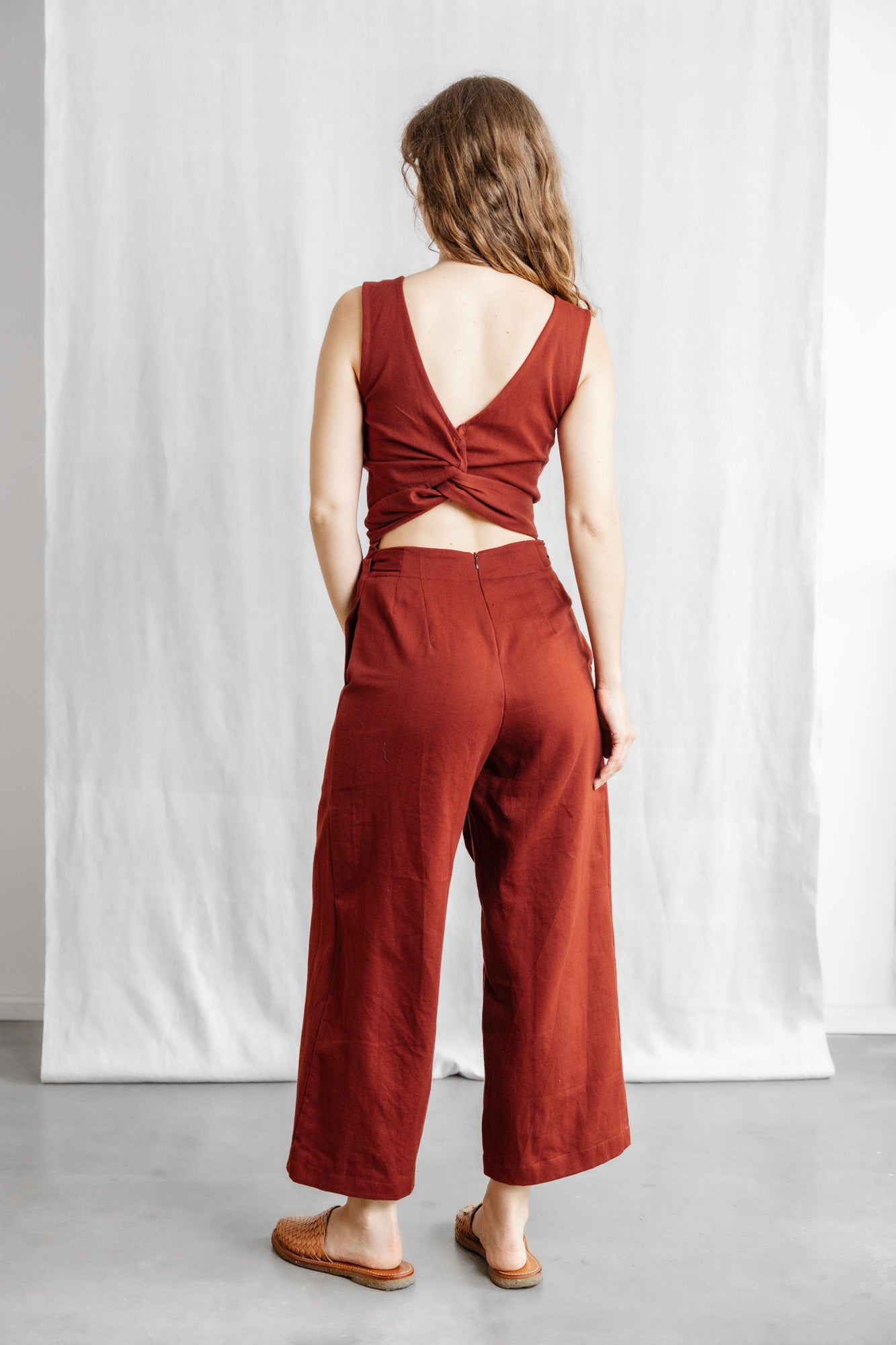 Bio-Baumwoll Jumpsuit Anusha Henna