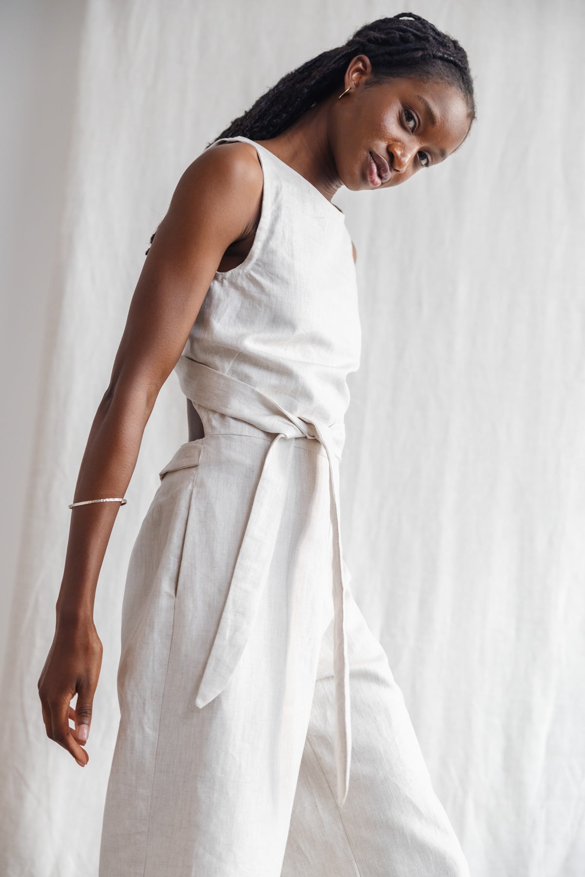 Hemp Jumpsuit Anusha Greige