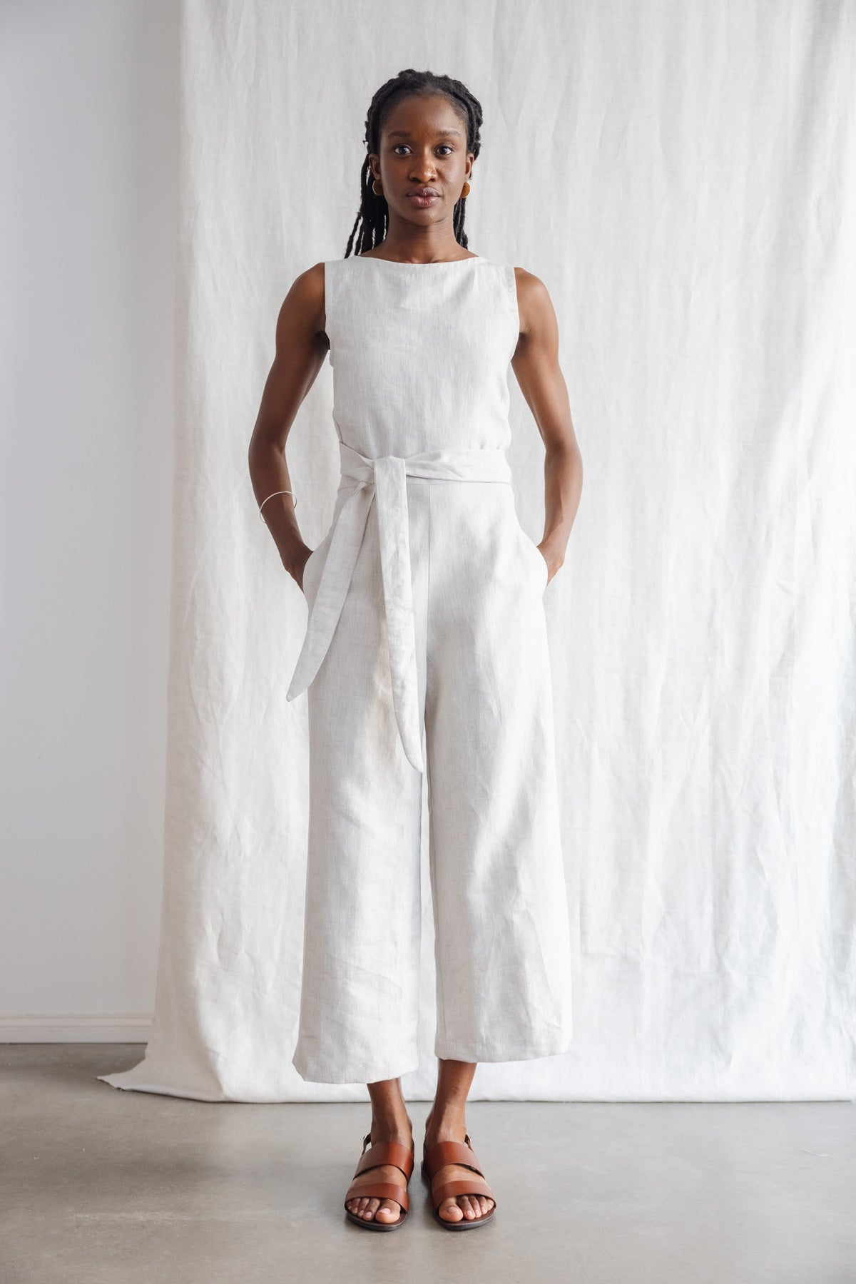 Hemp Jumpsuit Anusha Greige
