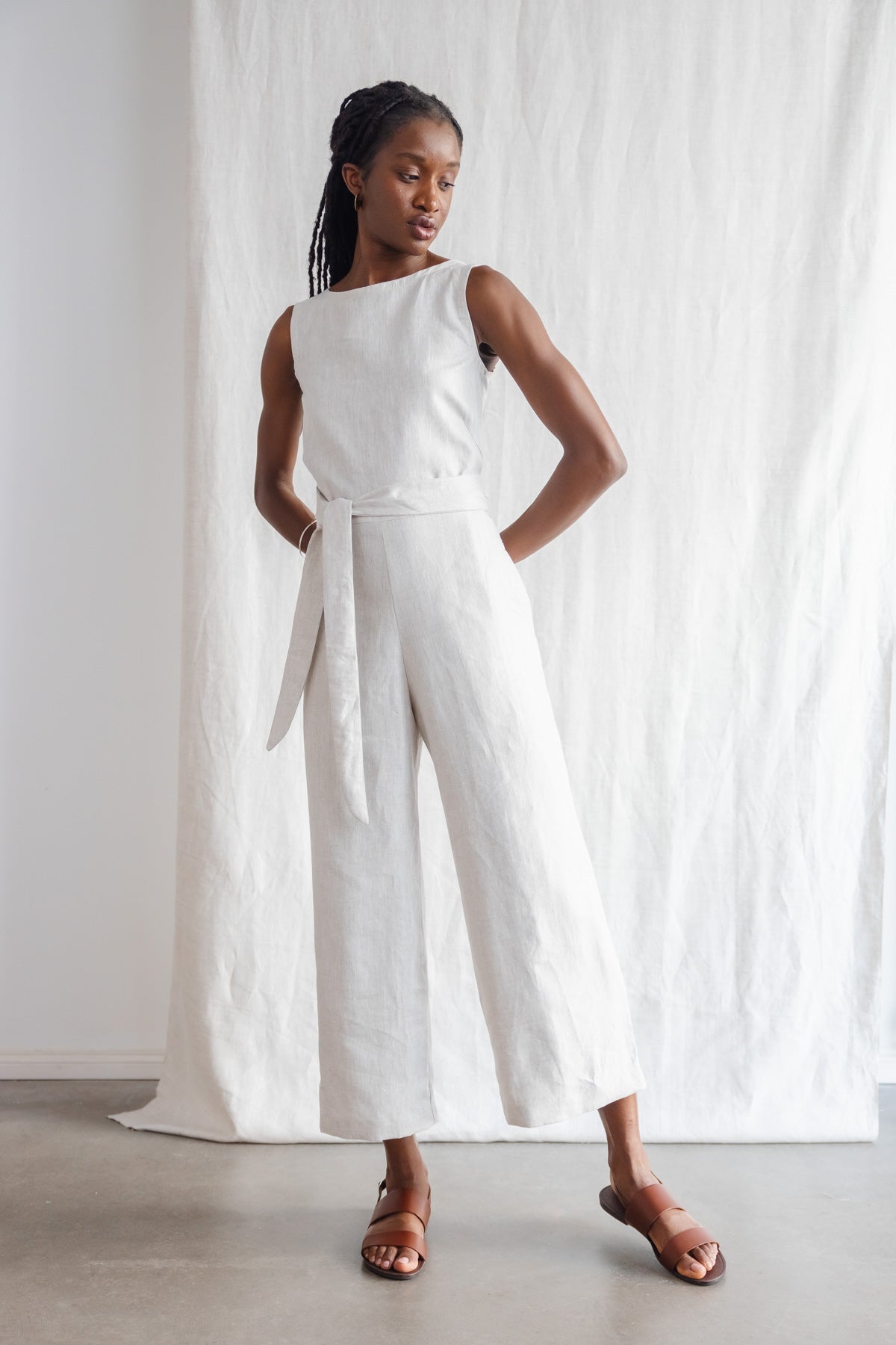 Hemp Jumpsuit Anusha Greige